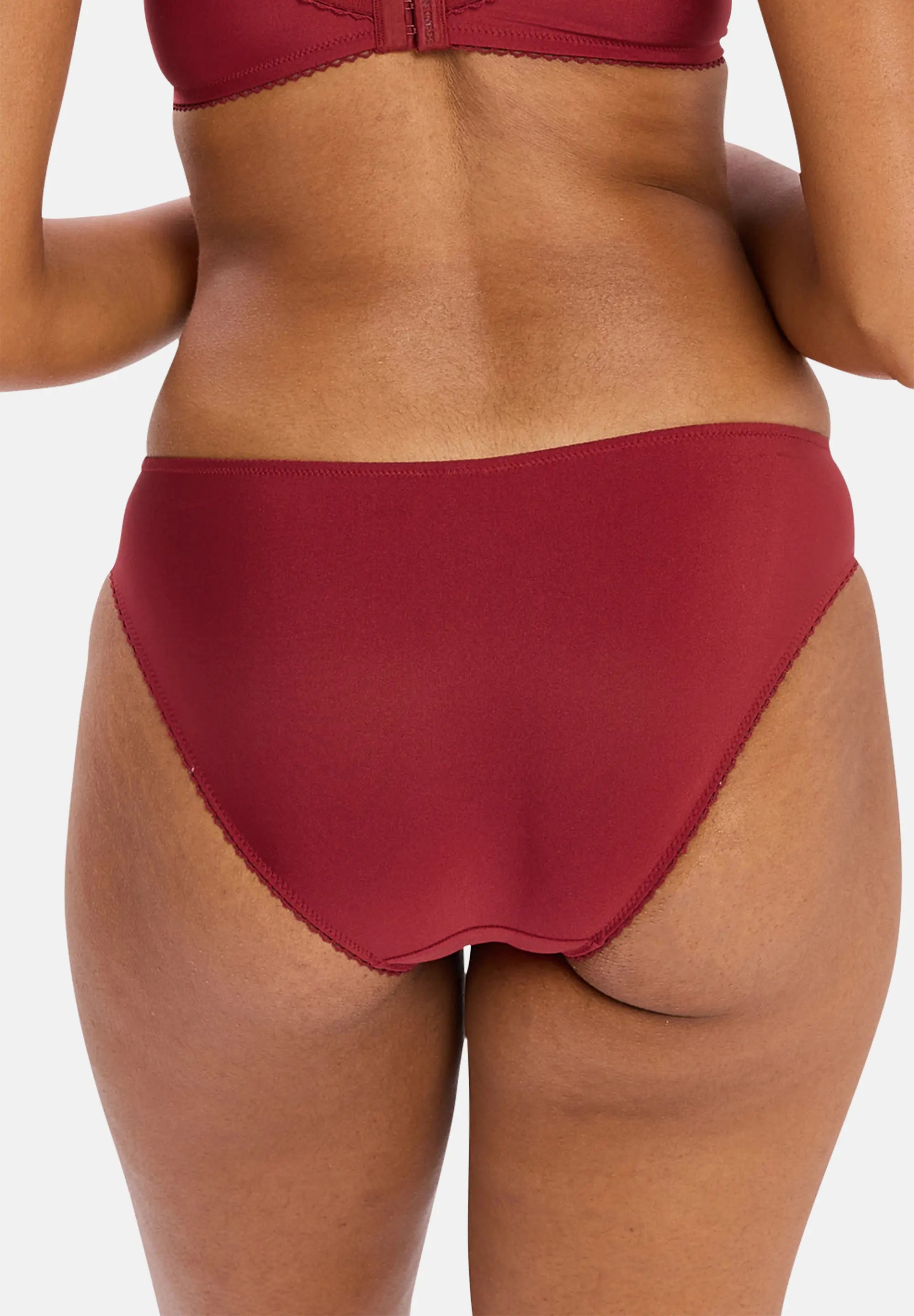 Brief Désiré Red & Copper Lurex