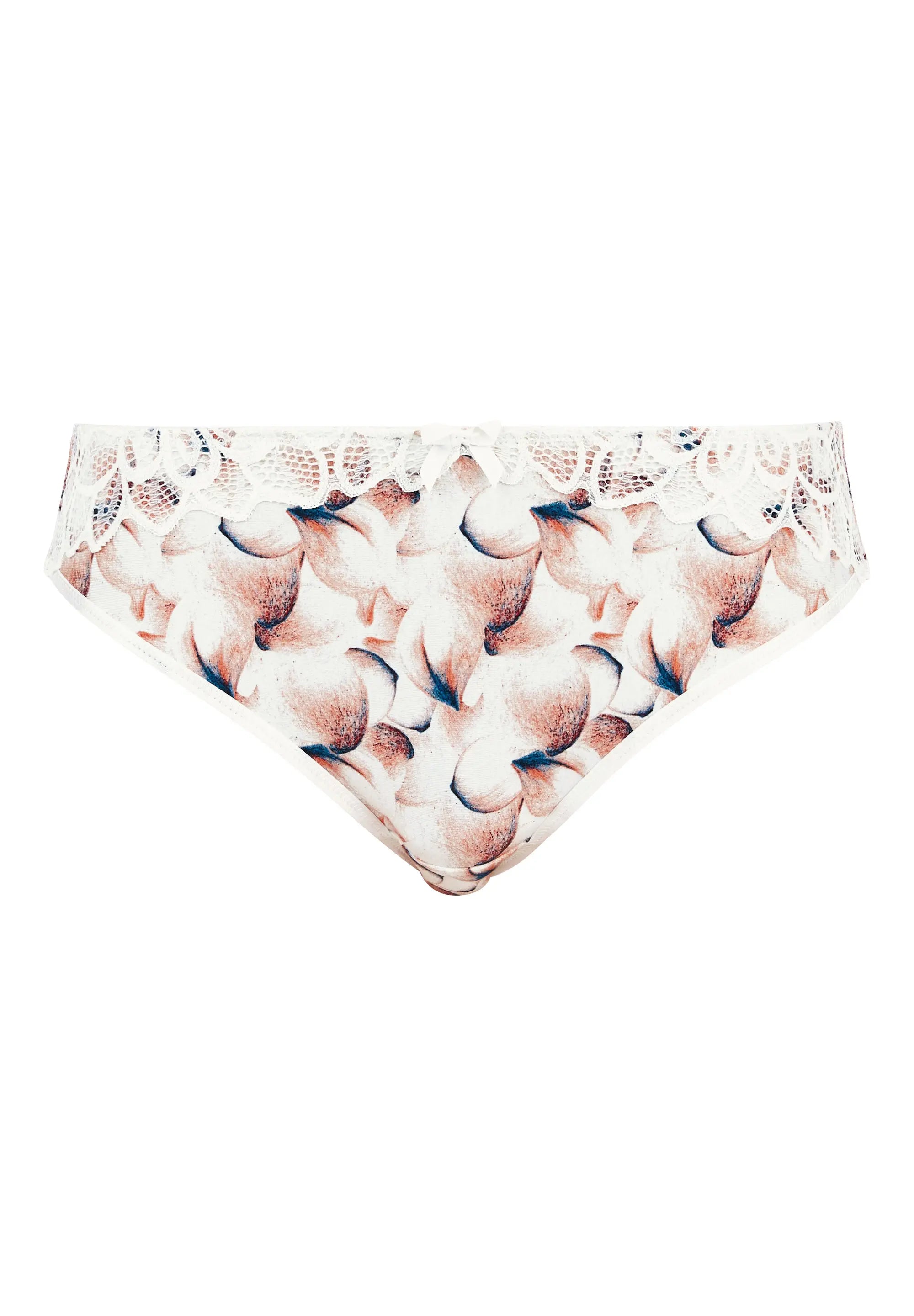 Flora-Slip mit pastellfarbenem Gesäßetry-Print