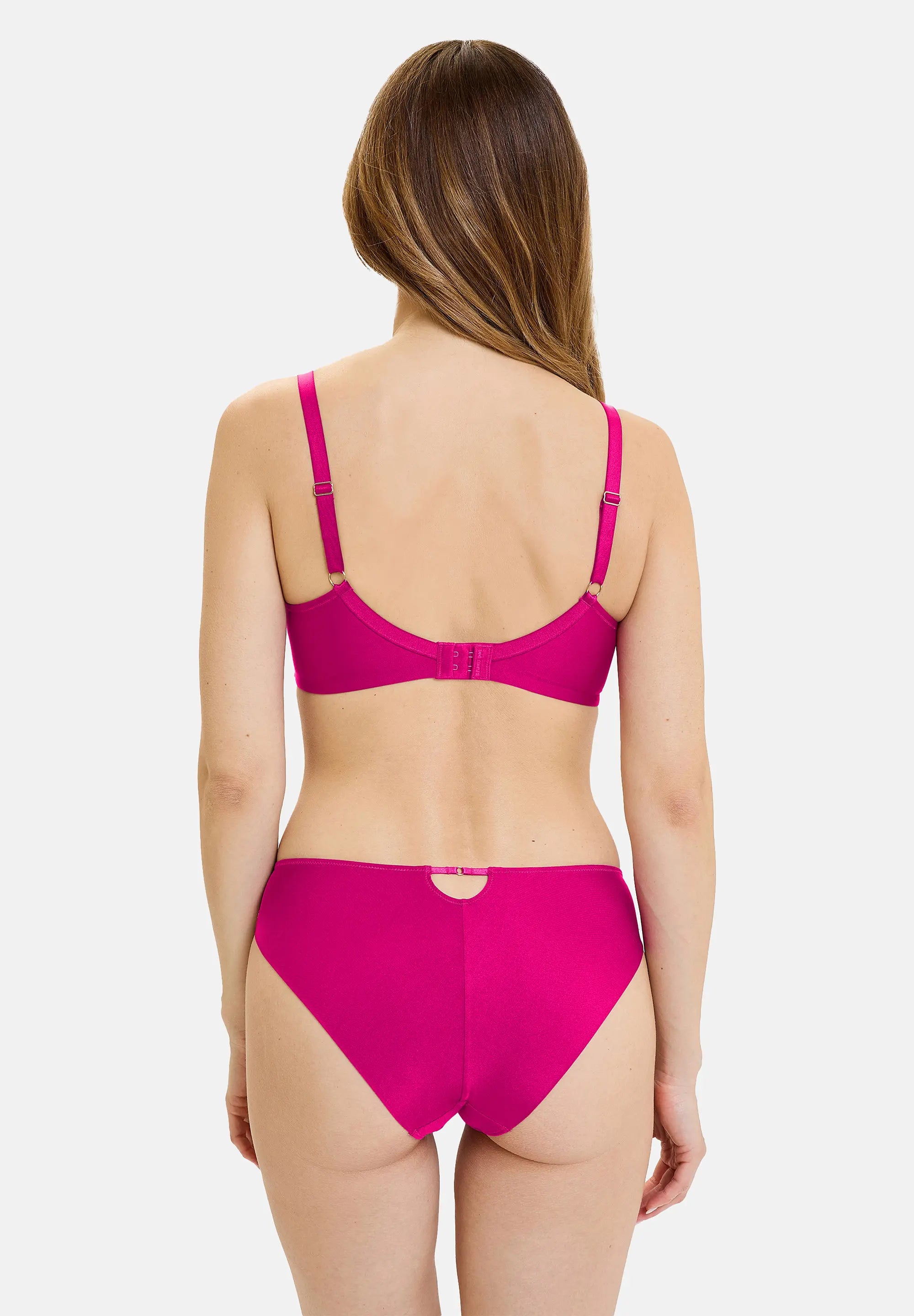 Slip Isaure Fuchsia Abricot