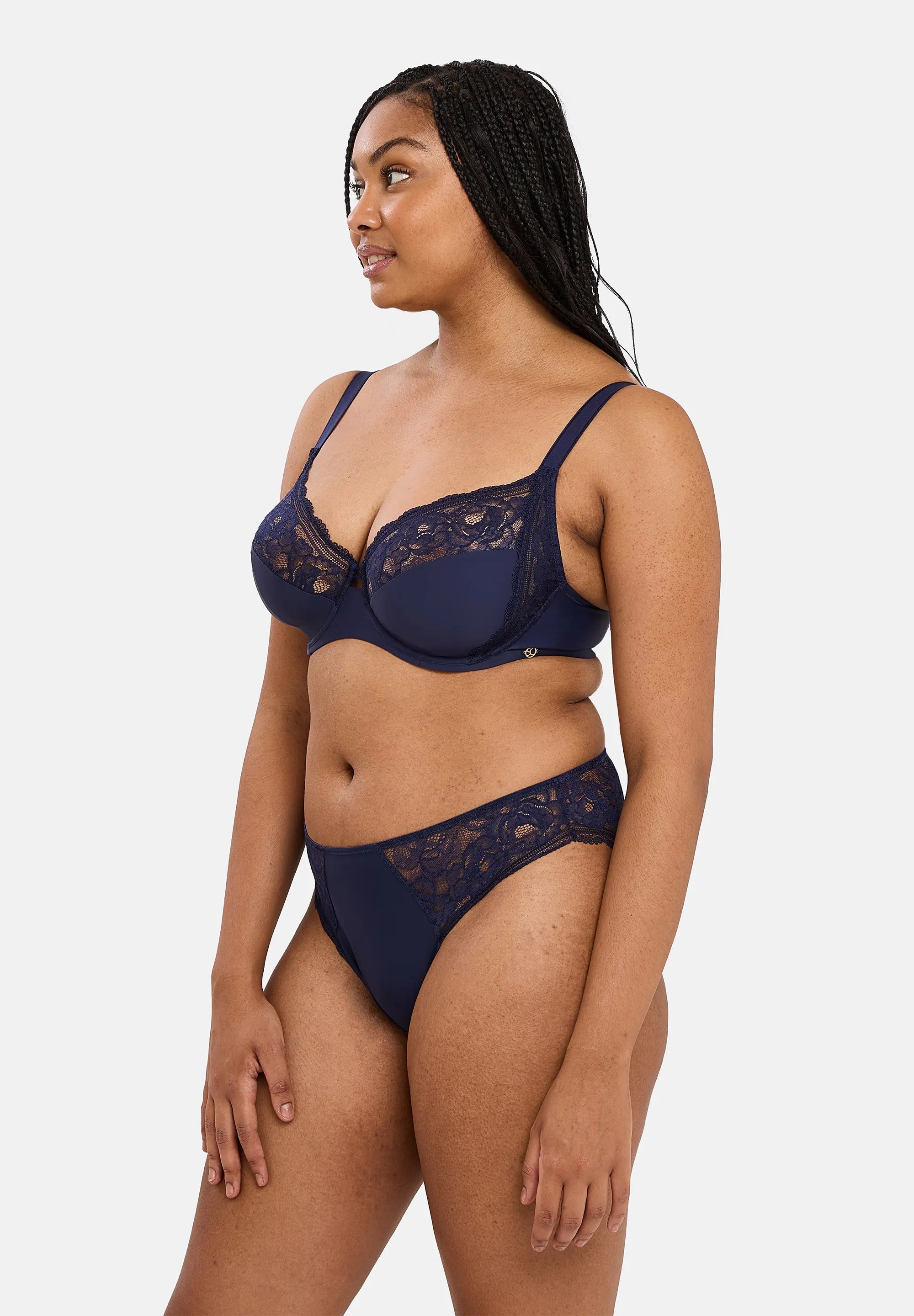 Lily Navy Blue Briefs