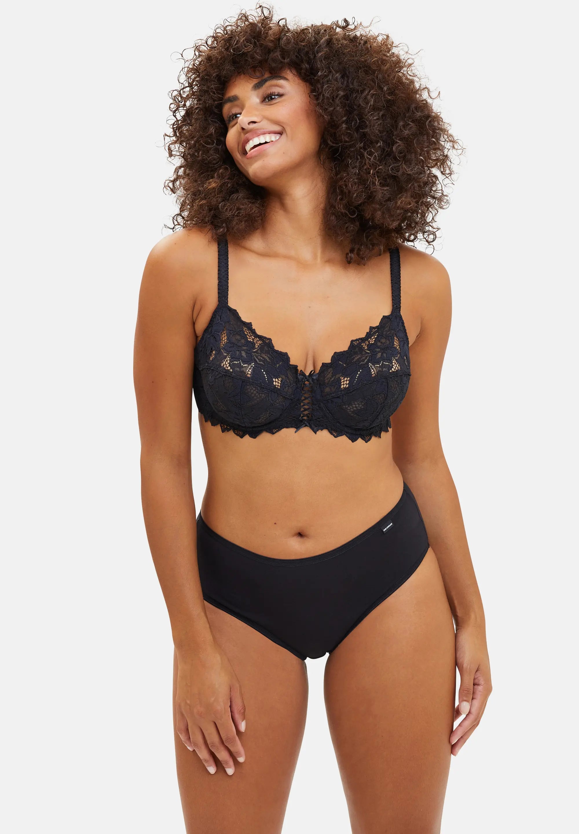 Slip - Confezione da 3 Simplement Coton Nero