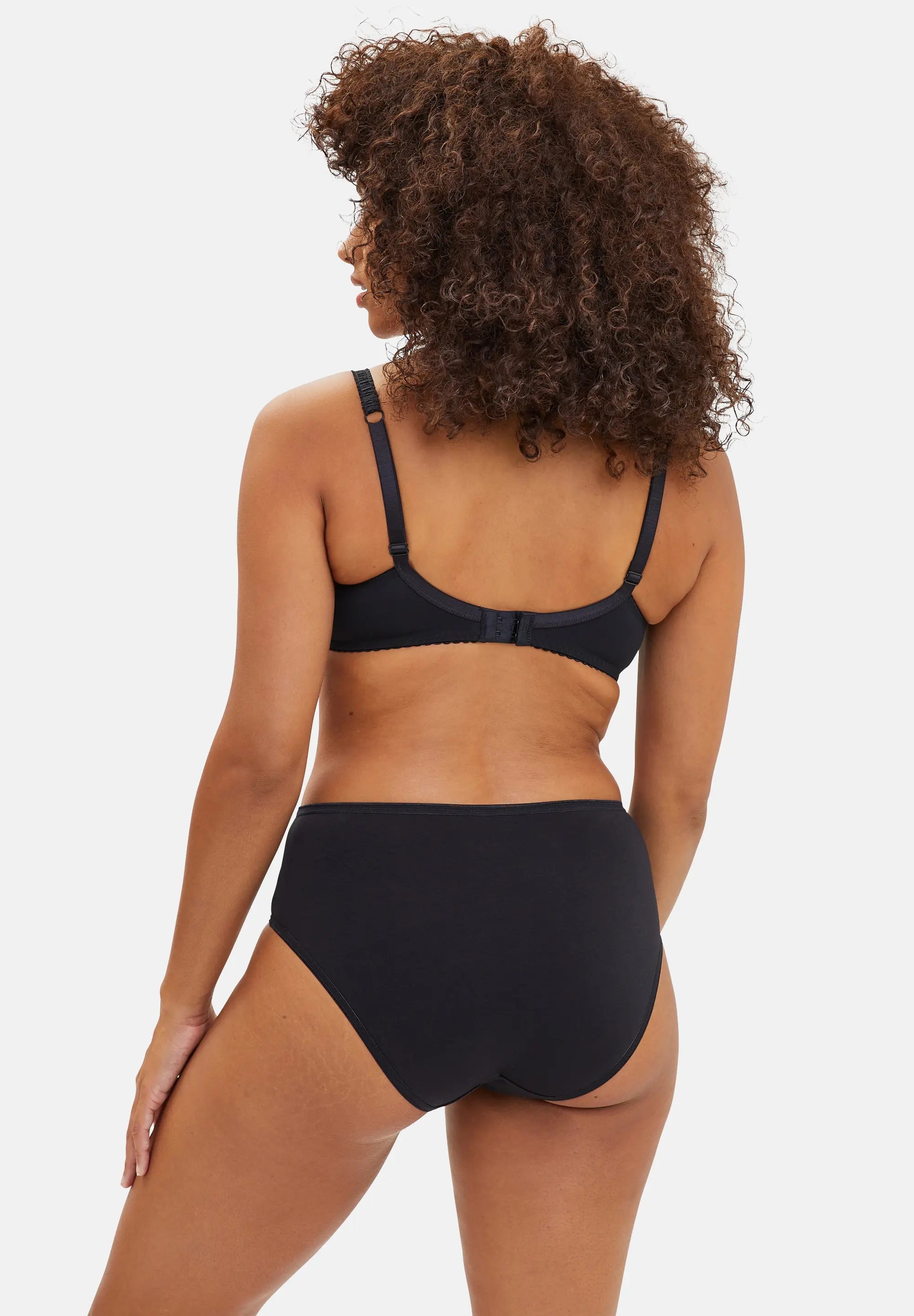 Slip - Confezione da 3 Simplement Coton Nero