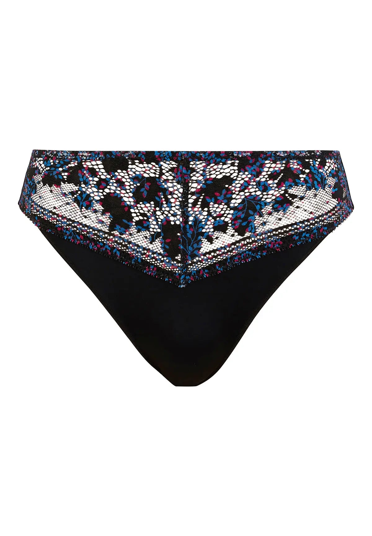 Briefs Suzie Fantaisie Small Flowers Print Pink And Blue