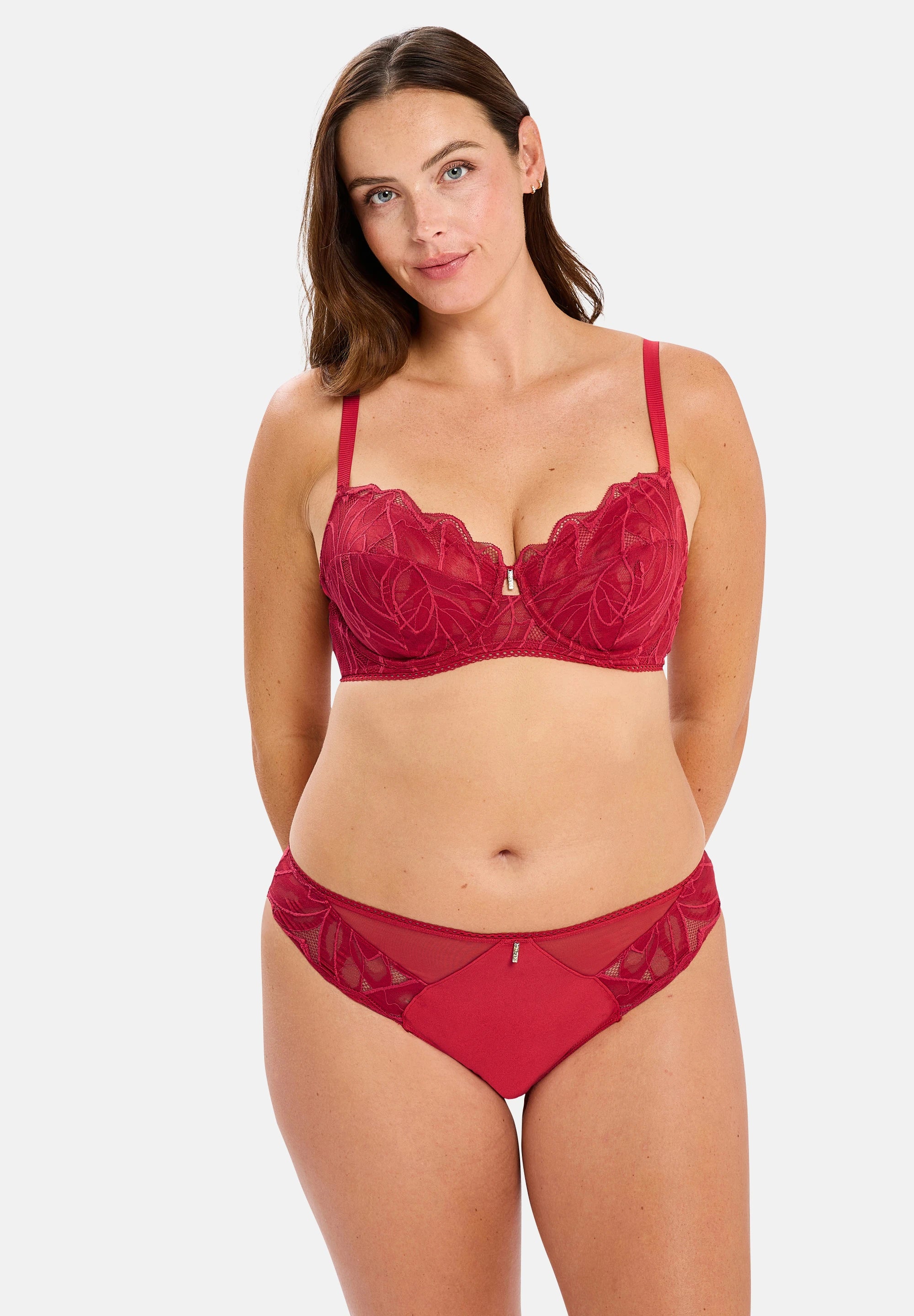 Soutien-gorge emboîtant Aliénor Pourpre