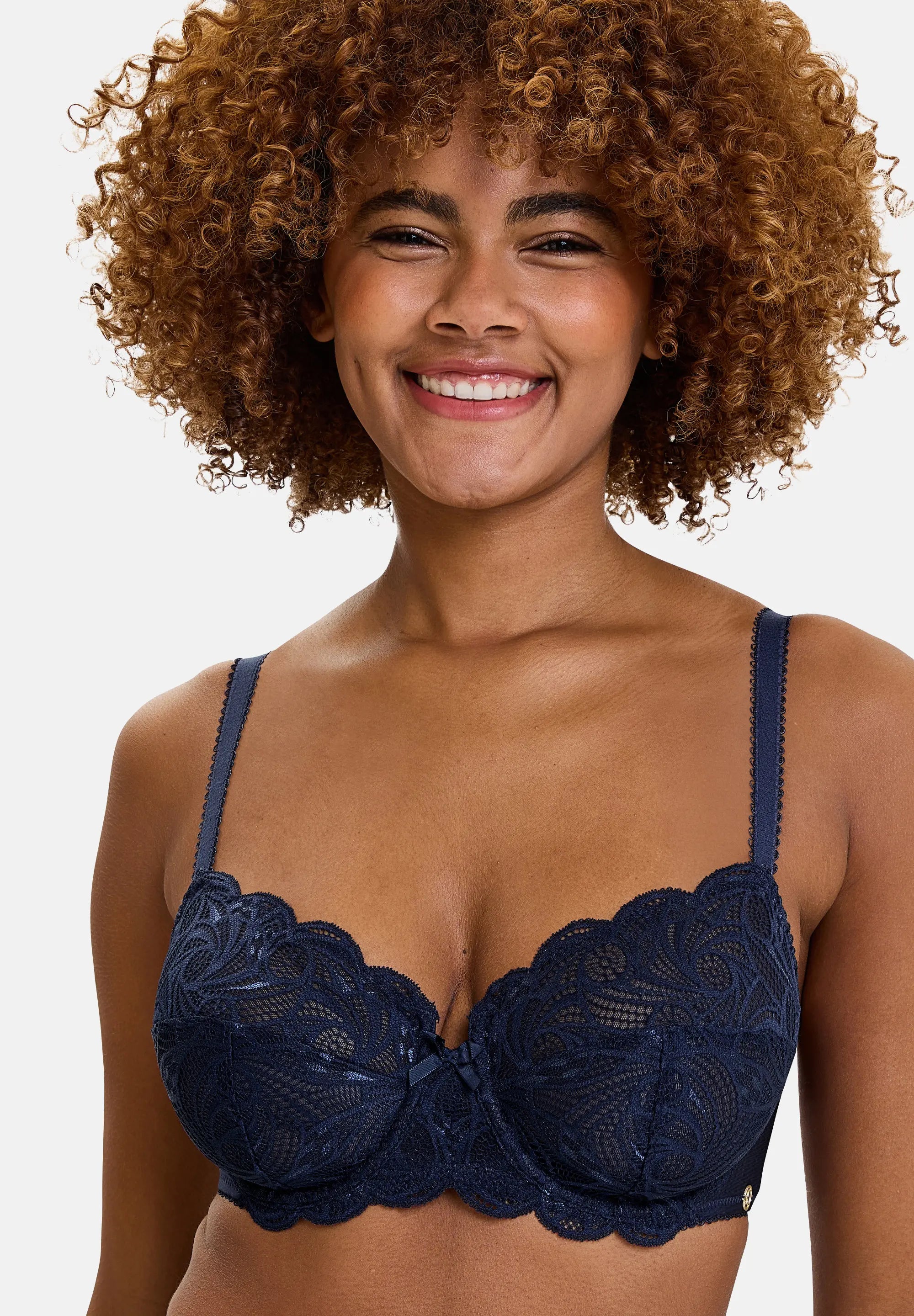 Soutien-gorge emboîtant Ariane Bleu Marine
