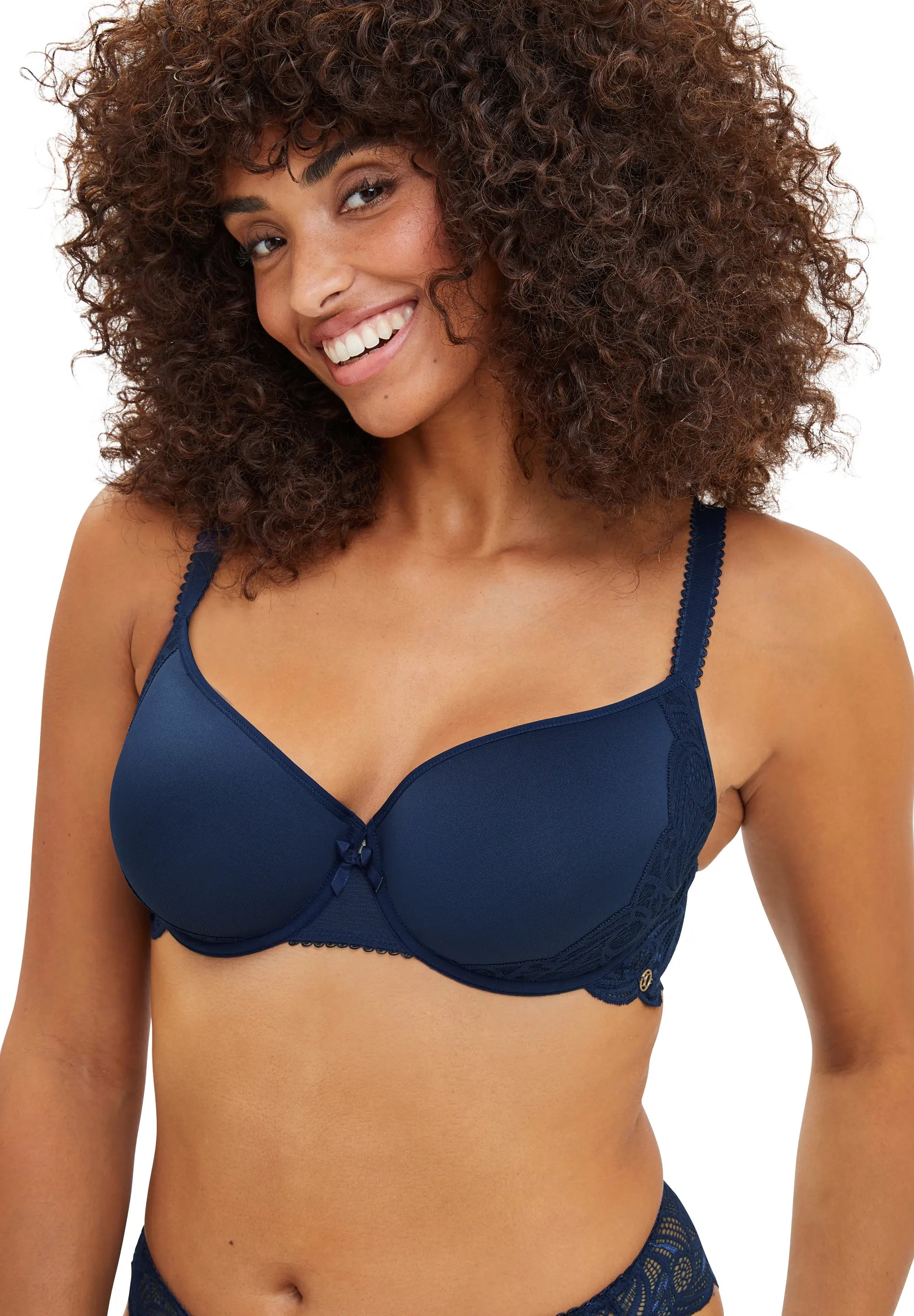 Soutien-gorge bleu marine