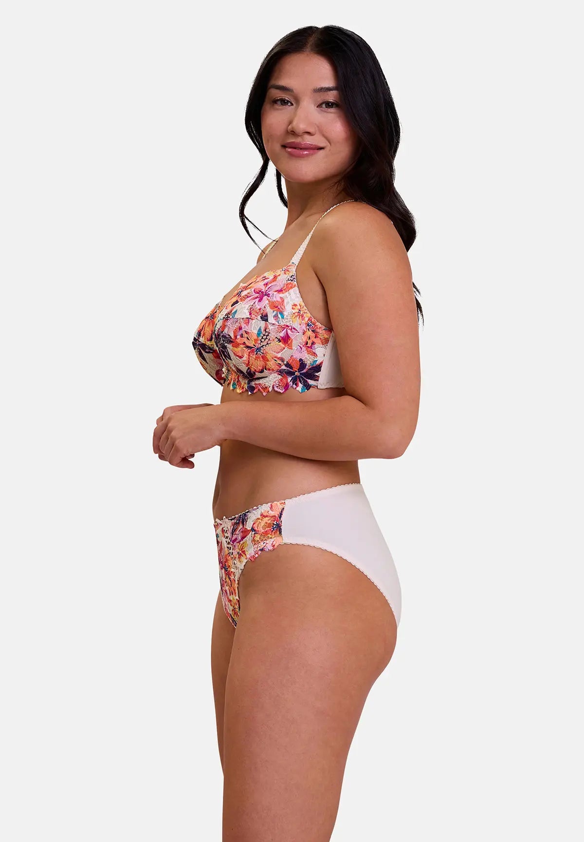 Soutien-gorge emboîtant Arum Mosaïc Imprimé Fleurs du Paradis