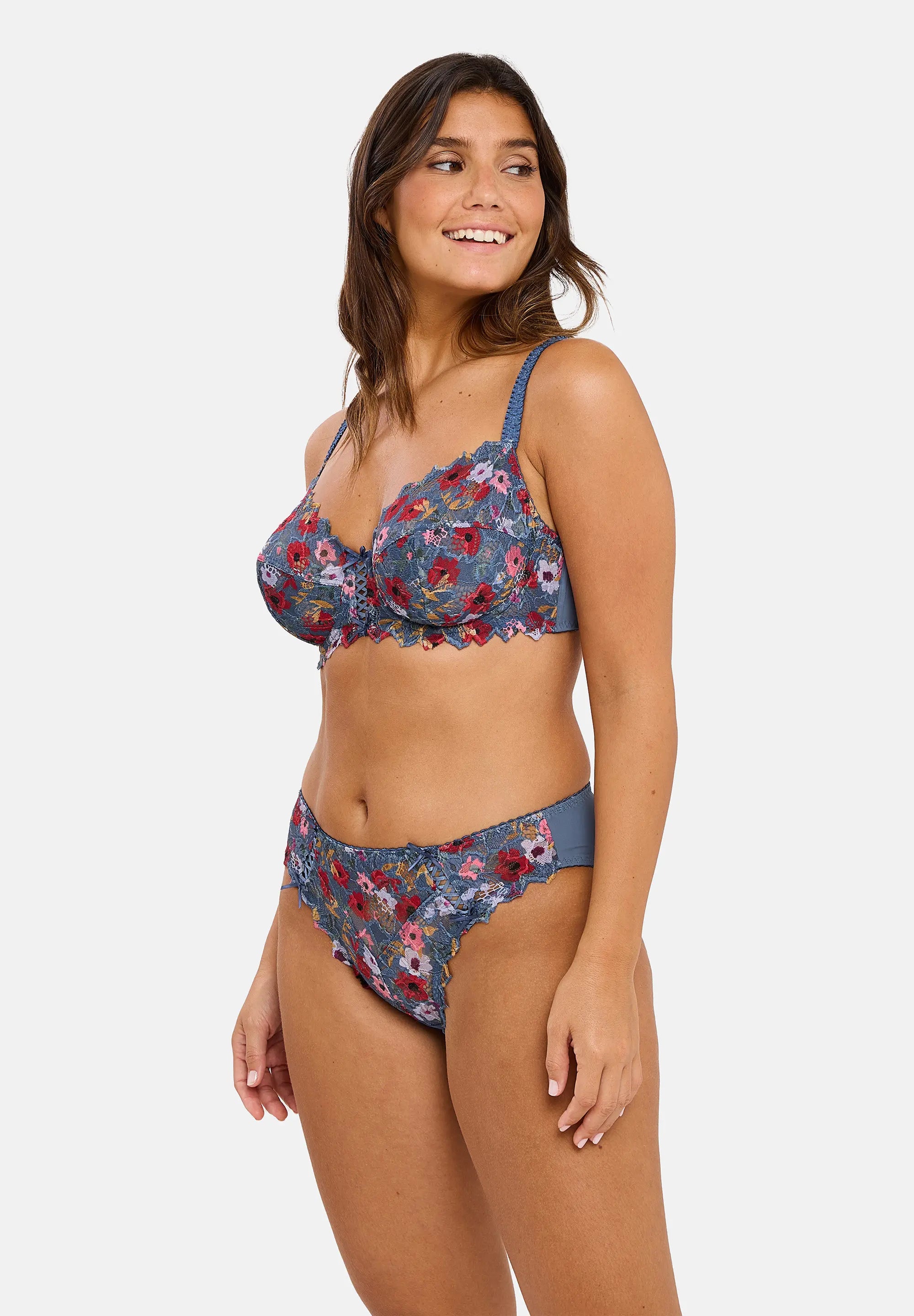 Full cup bra Arum Mosaïc Printed Frosted Flowers