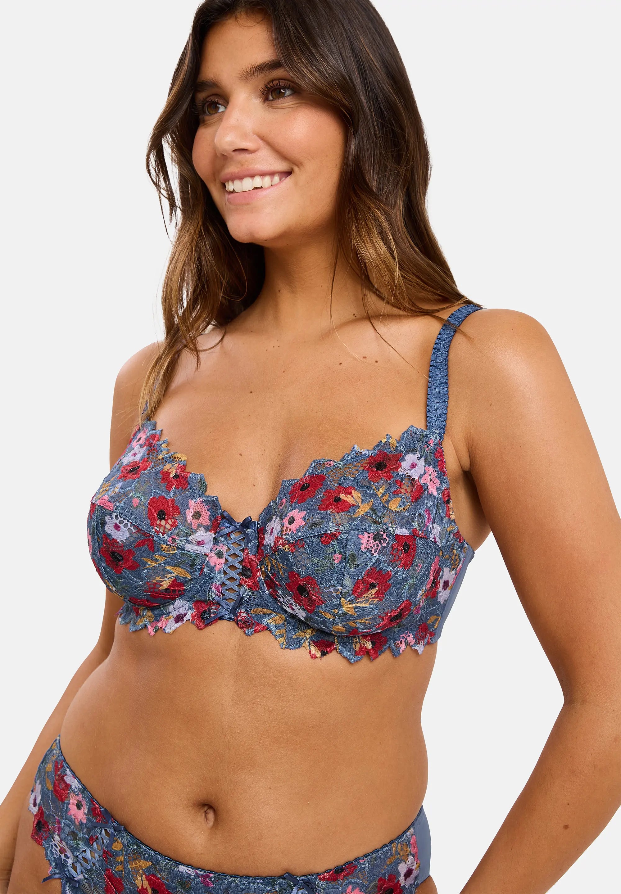 Full cup bra Arum Mosaïc Printed Frosted Flowers