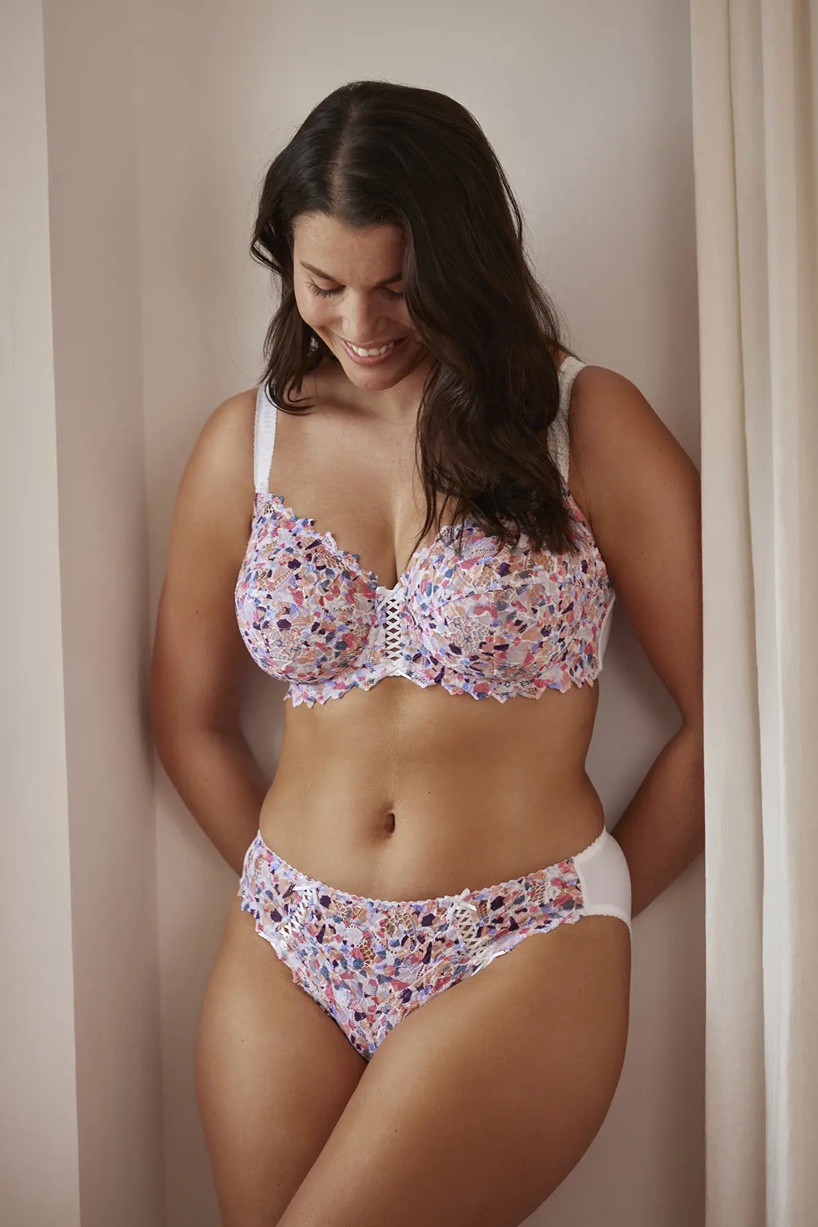 Sujetador con aros Arum Mosaïc Estampado Minerales Multicolor