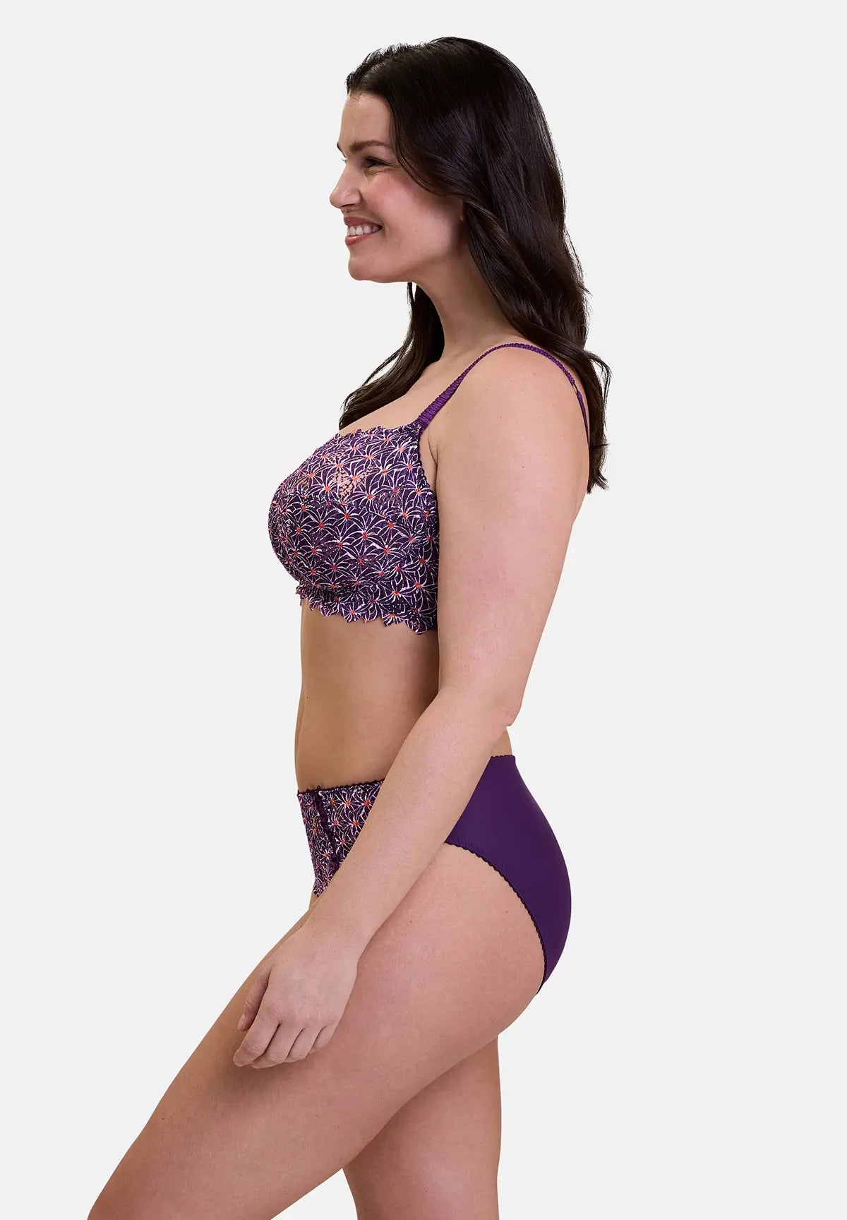 Soutien-gorge emboîtant Arum Mosaïc Imprimé Graphique Mûre