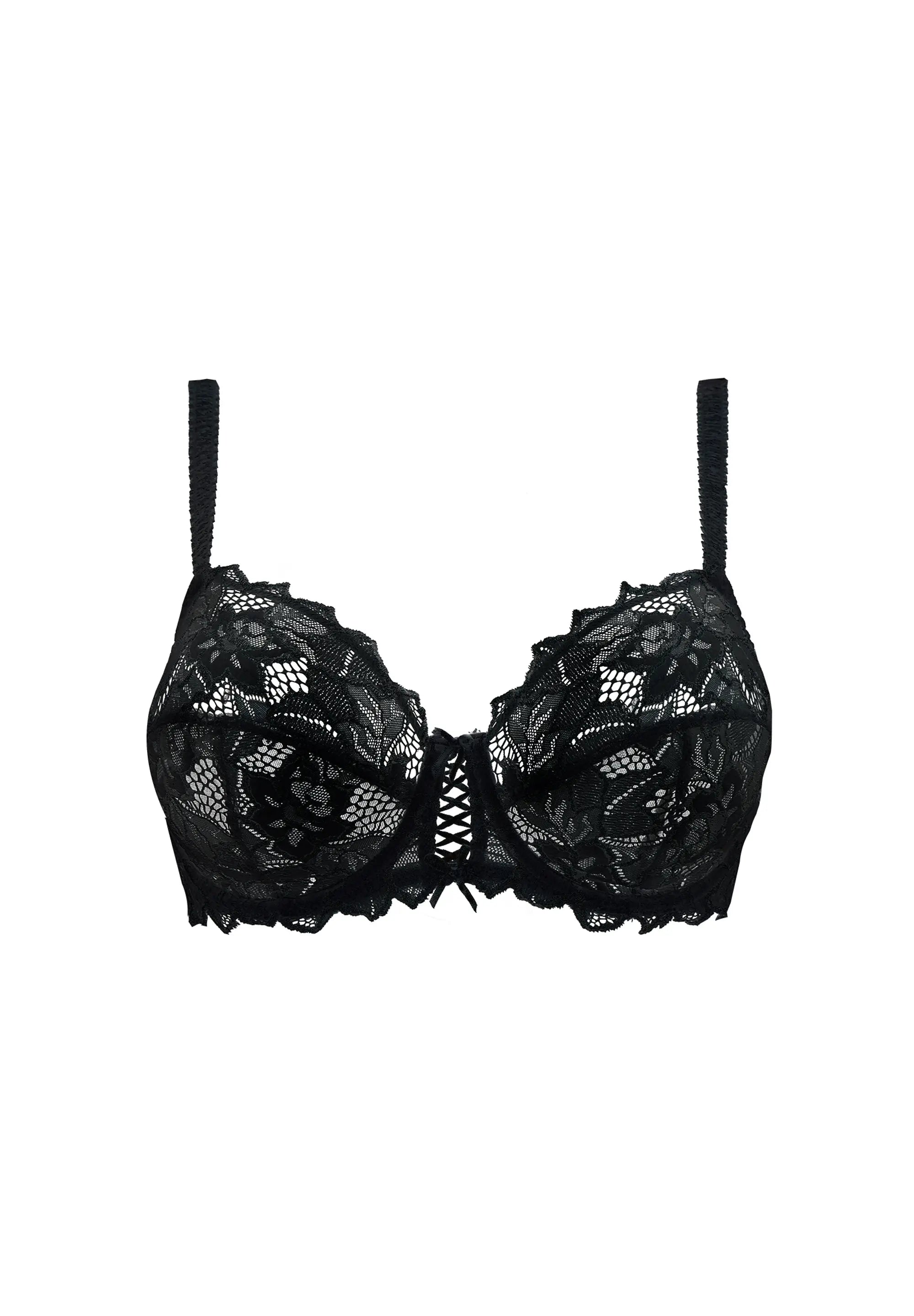 Packshot soutien-gorge Arum noir avec armatures
