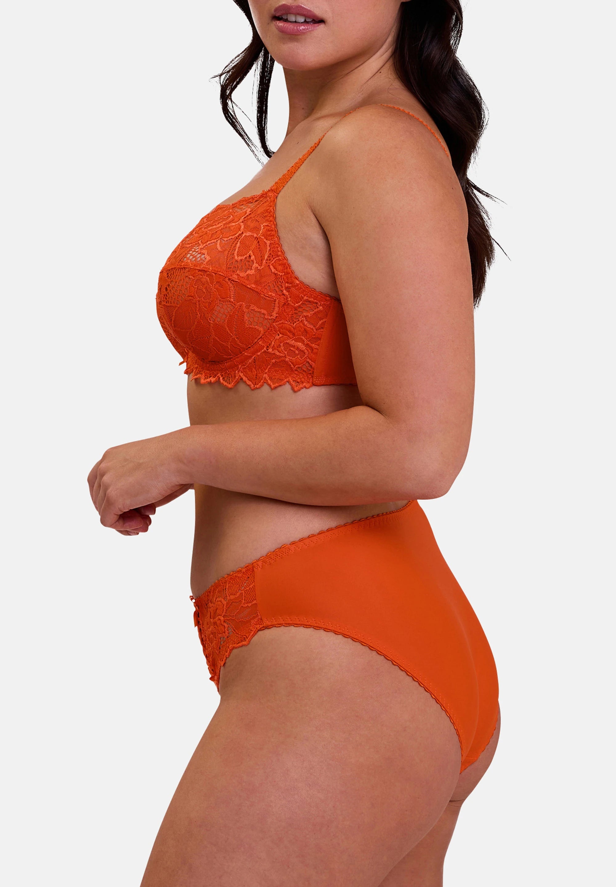Soutien-gorge emboîtant Arum Orange Mandarine – vue ambiance