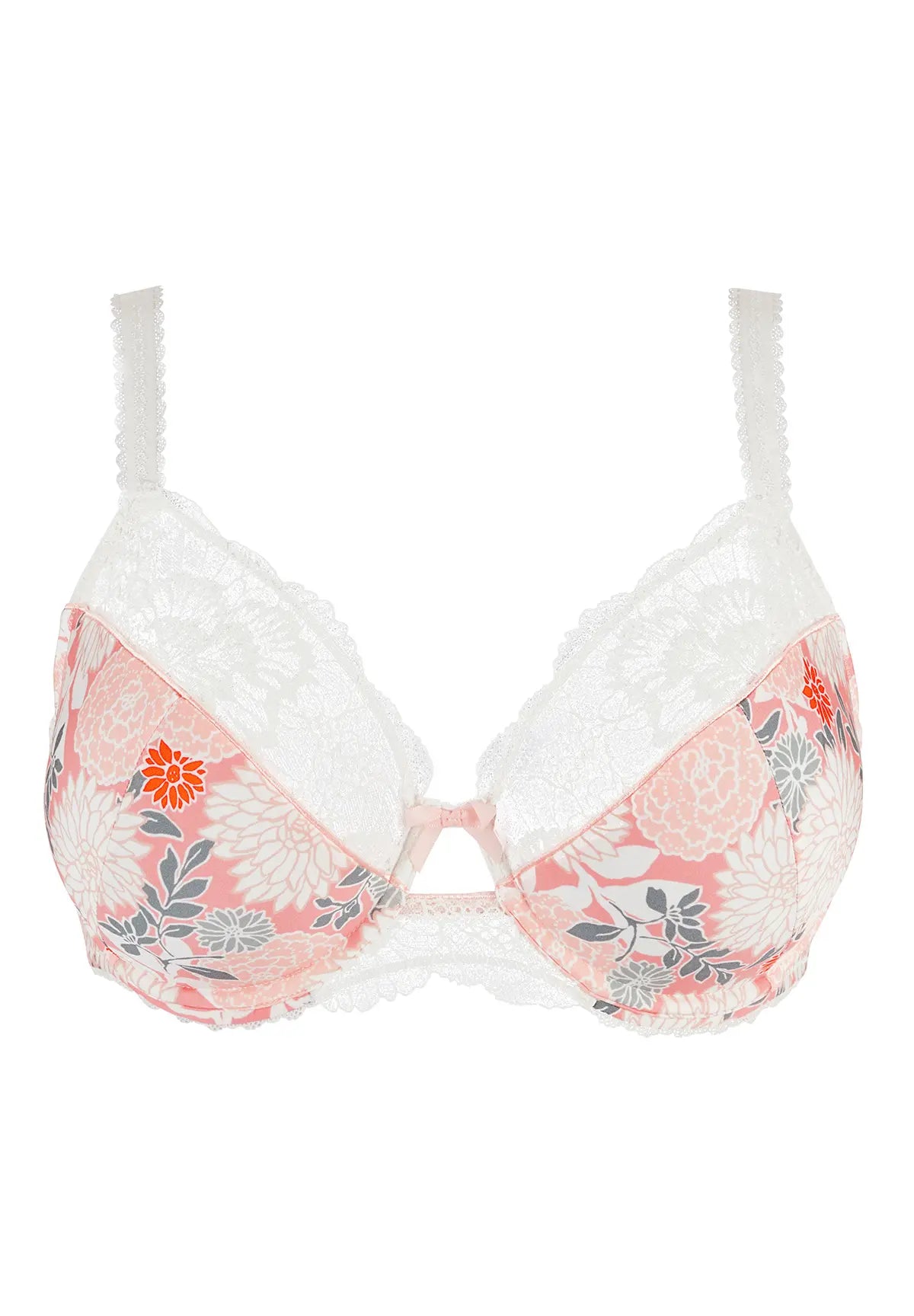 Soutien-gorge emboîtant Aurélie Imprimé Dahlia Clair