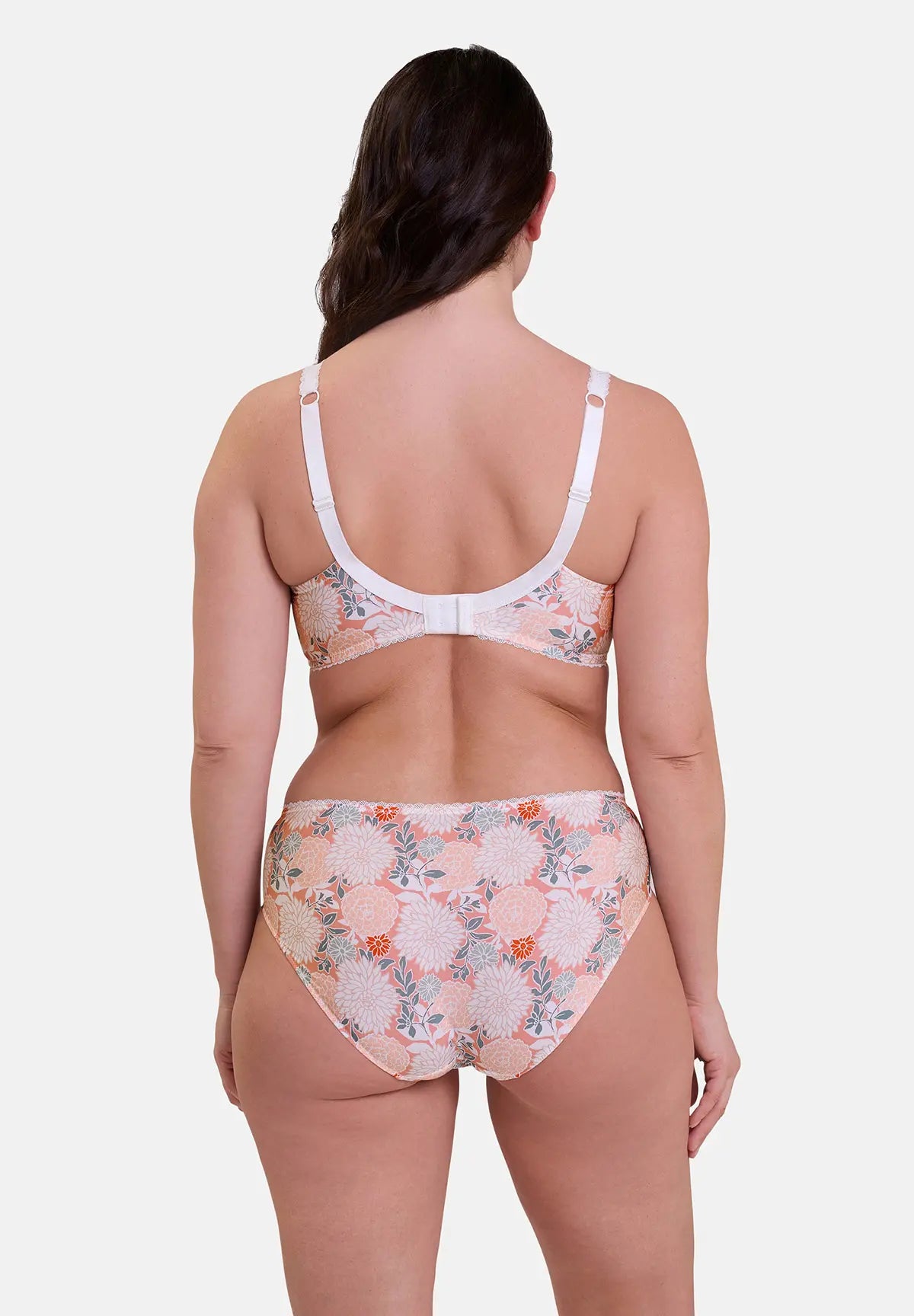 Soutien-gorge emboîtant Aurélie Imprimé Dahlia Clair