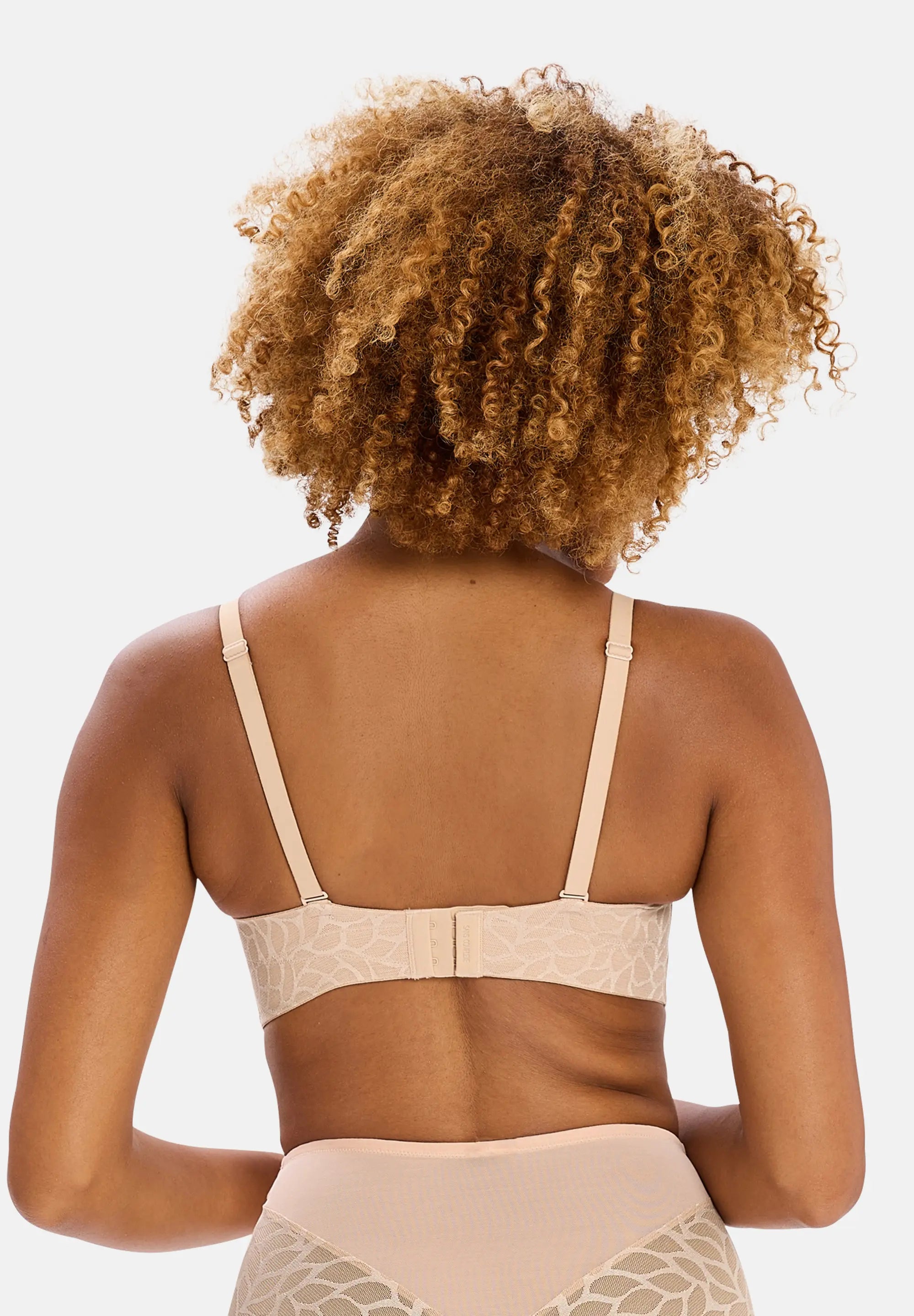Soutien-gorge bandeau avec armatures Perfect Curves Blush