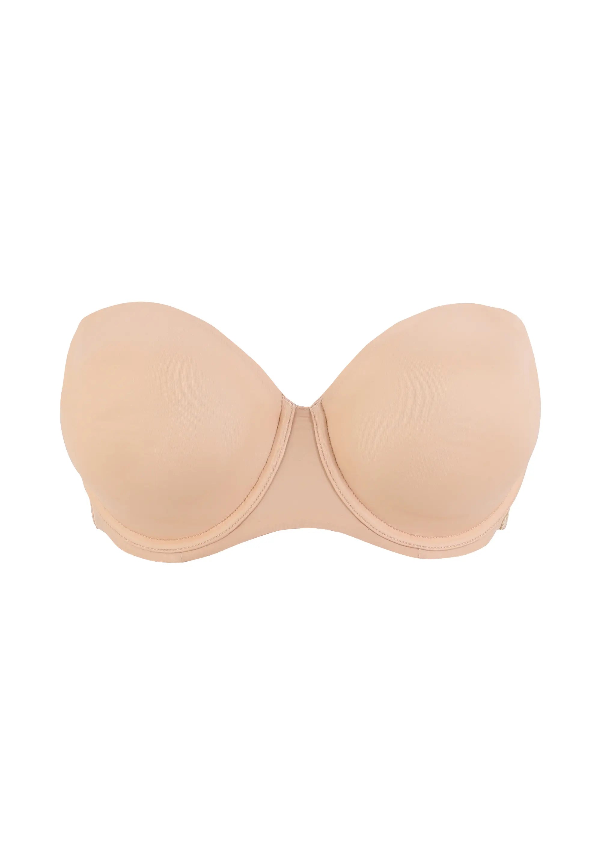 Soutien-gorge bandeau avec armatures Unseen Blush / Beige