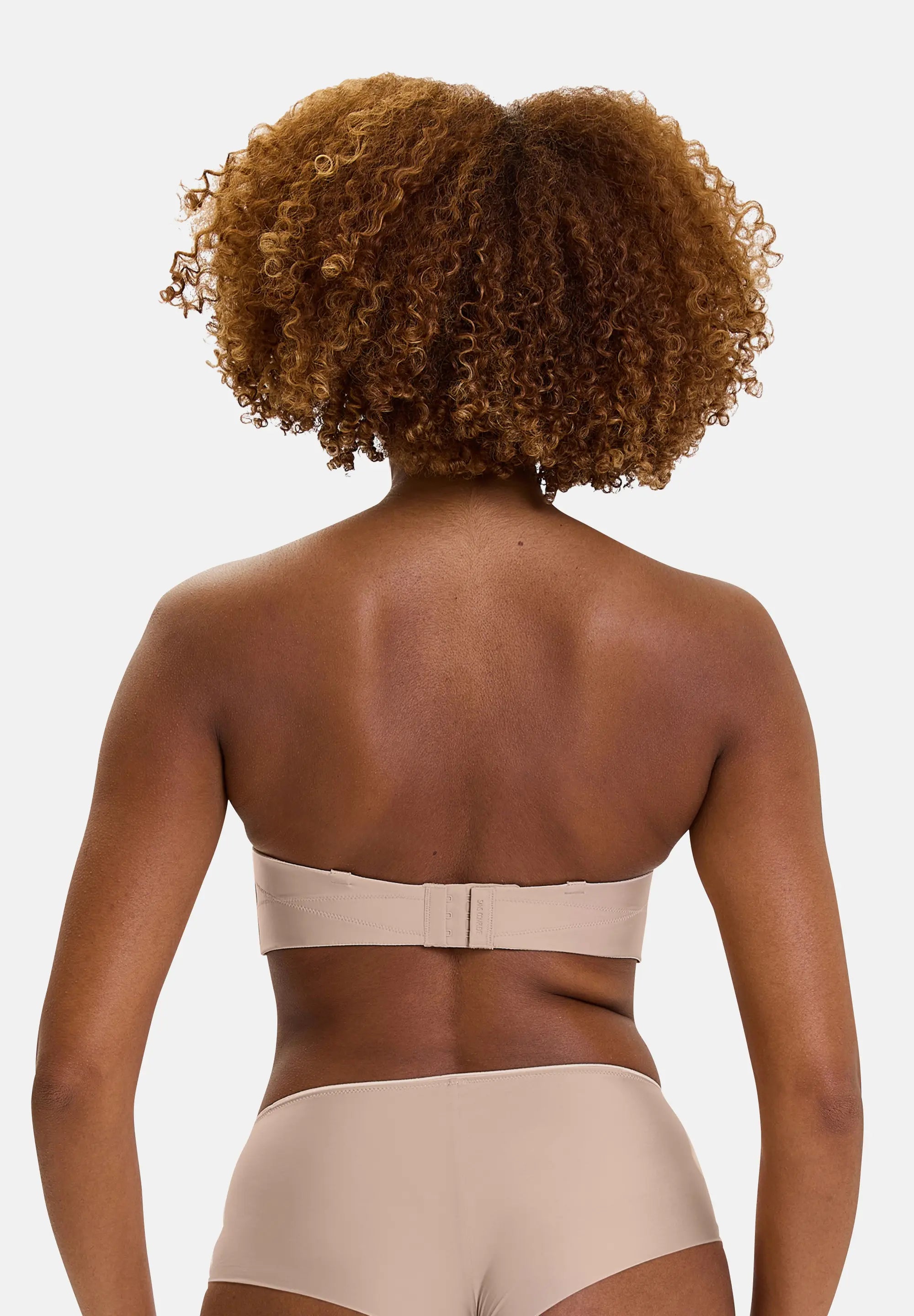 Soutien-gorge bandeau avec armatures Unseen Blush / Beige
