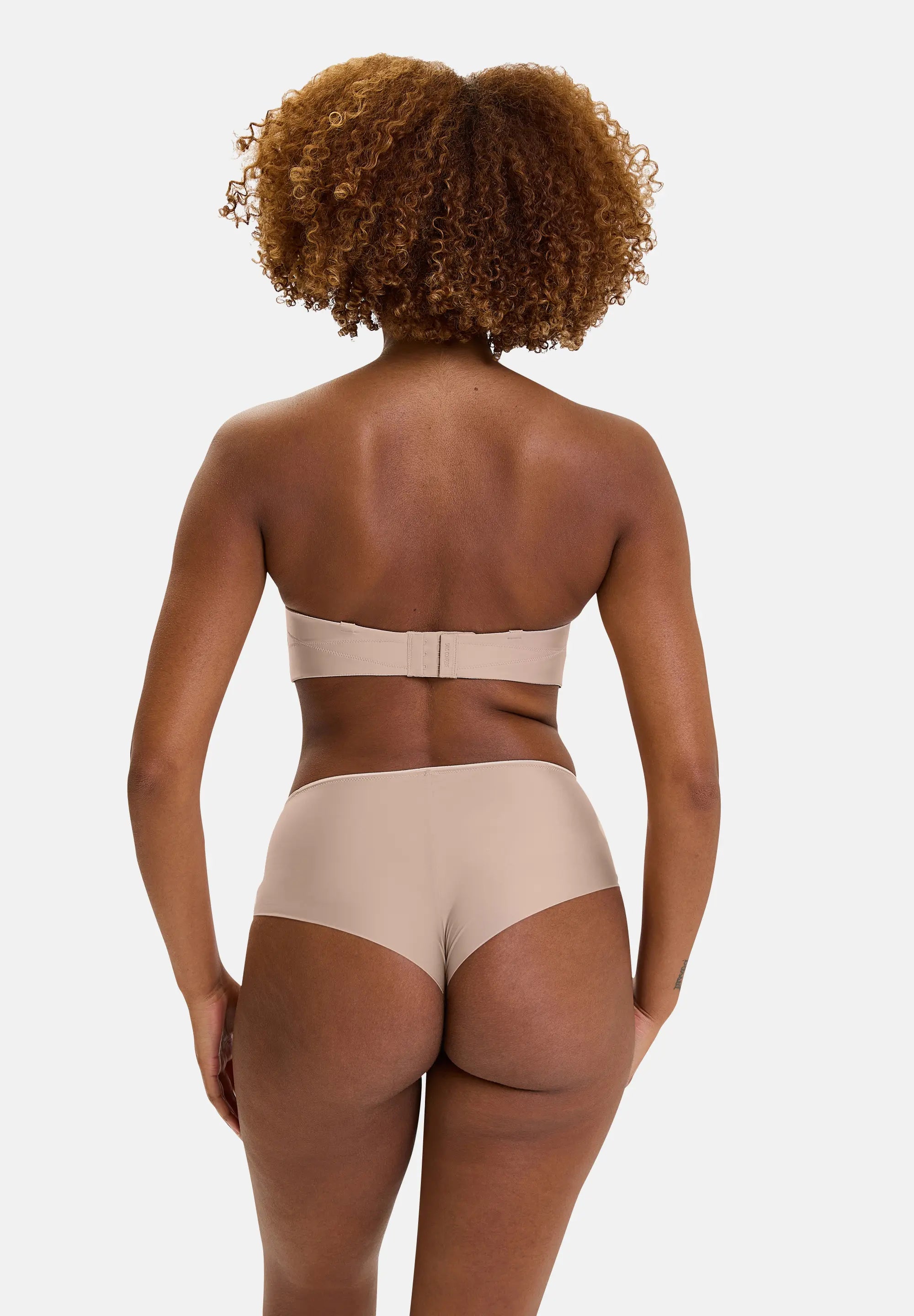 Soutien-gorge bandeau avec armatures Unseen Blush / Beige