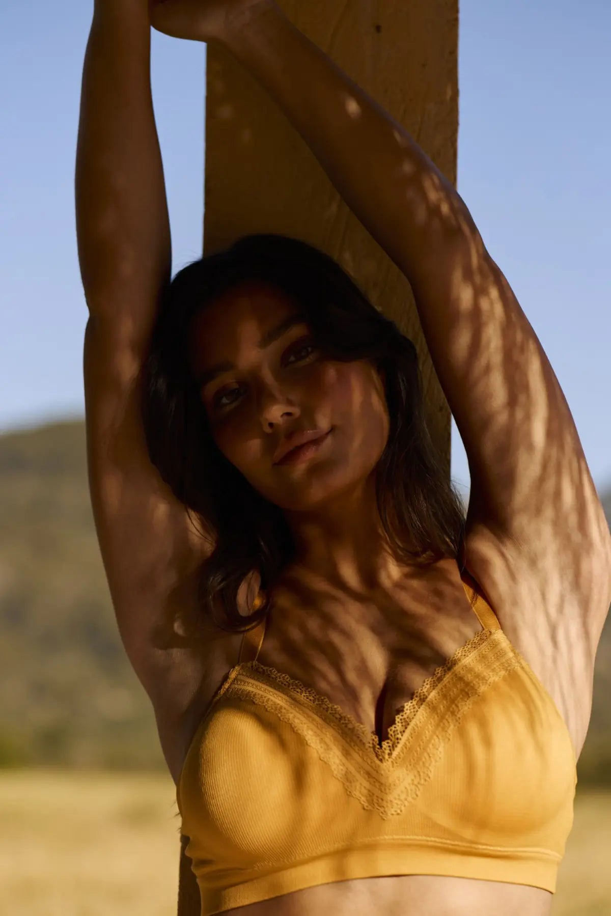 Bralette Agathe in Chinagelb