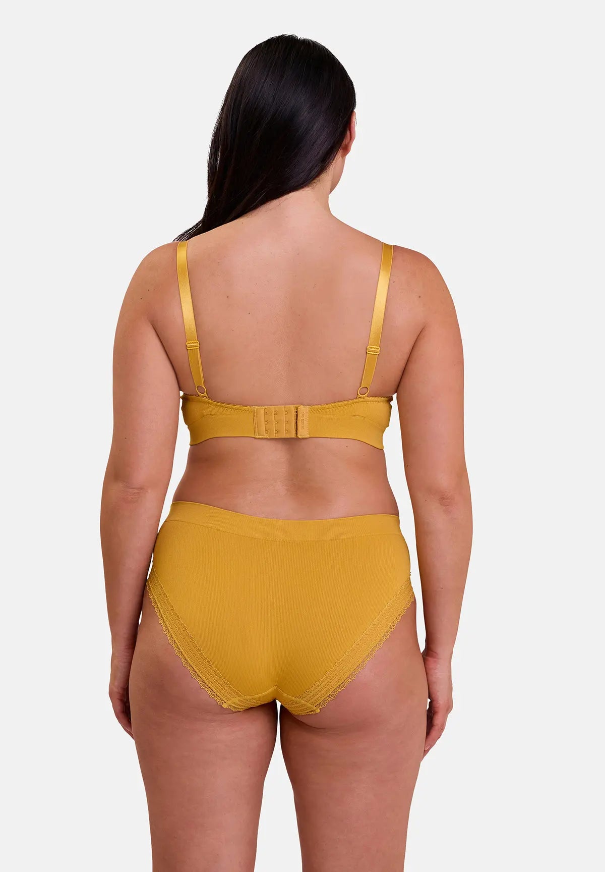 Brassière sans armatures Agathe Jaune de Chine