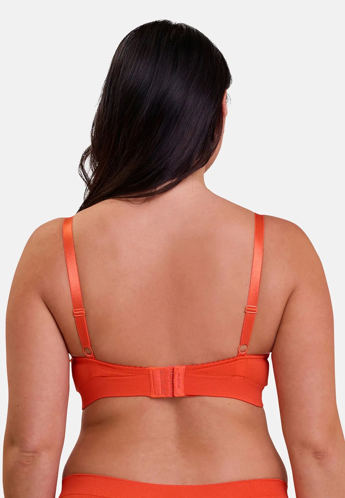 Agathe Mandarijn Oranje bh zonder beugel