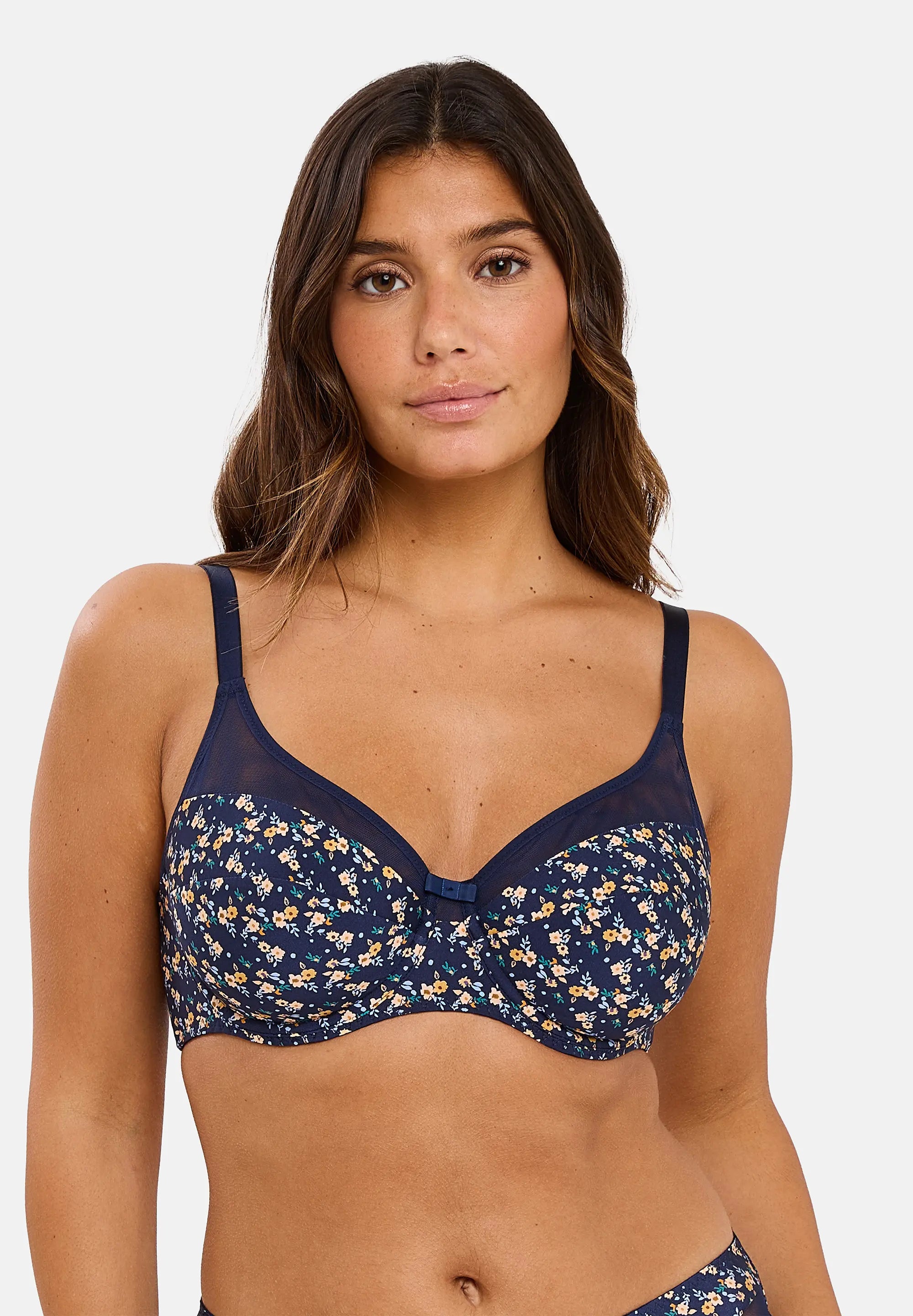 Soutien-gorge emboîtant Complice Imprimé Liberty Bleu Marine