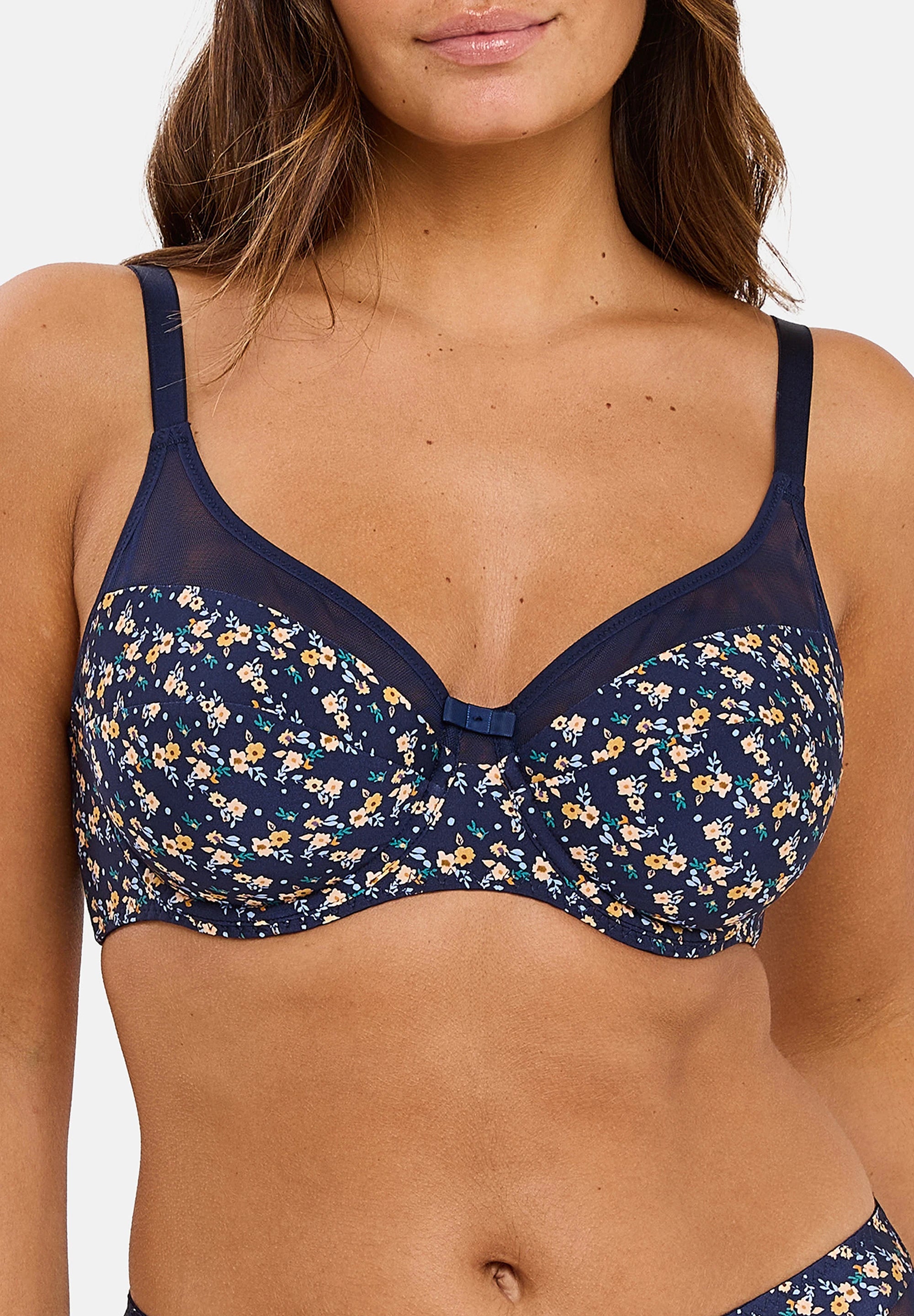 Soutien-gorge emboîtant Complice Imprimé Liberty Bleu Marine