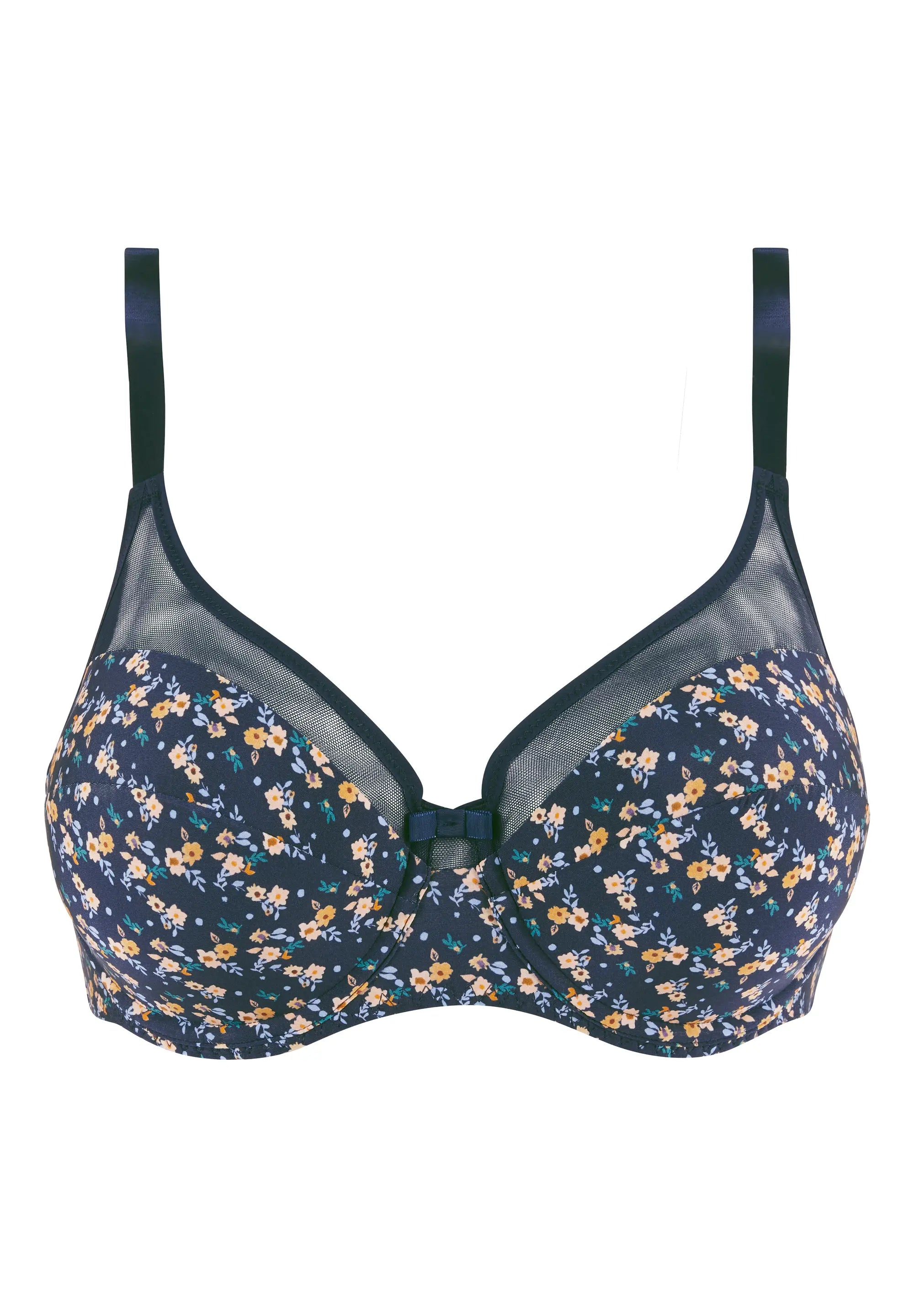 Full cup bra Complice Liberty Navy Blue Print
