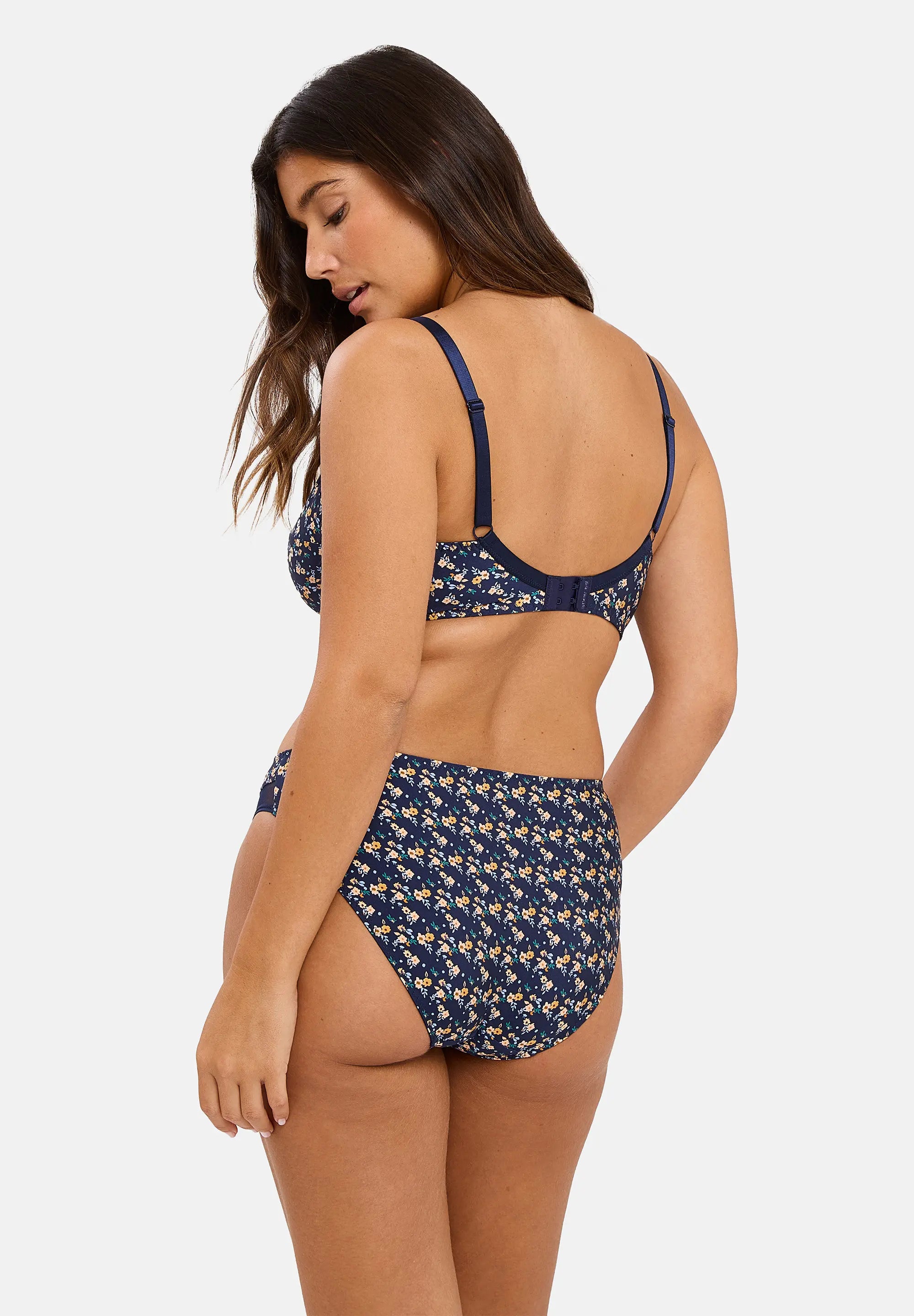 Full cup bra Complice Liberty Navy Blue Print