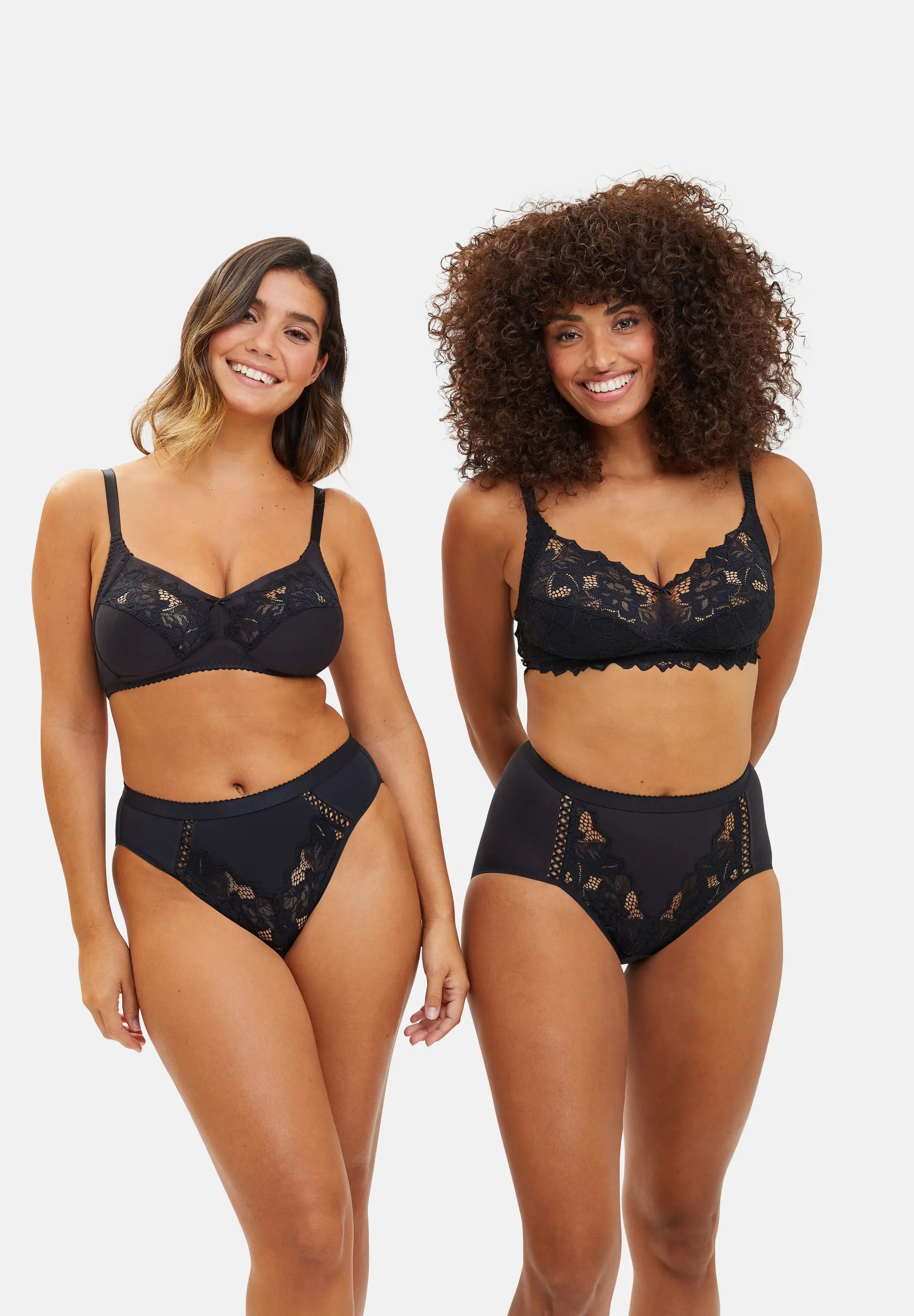 Volle cup bh zonder beugel Coton d'Arum Zwart