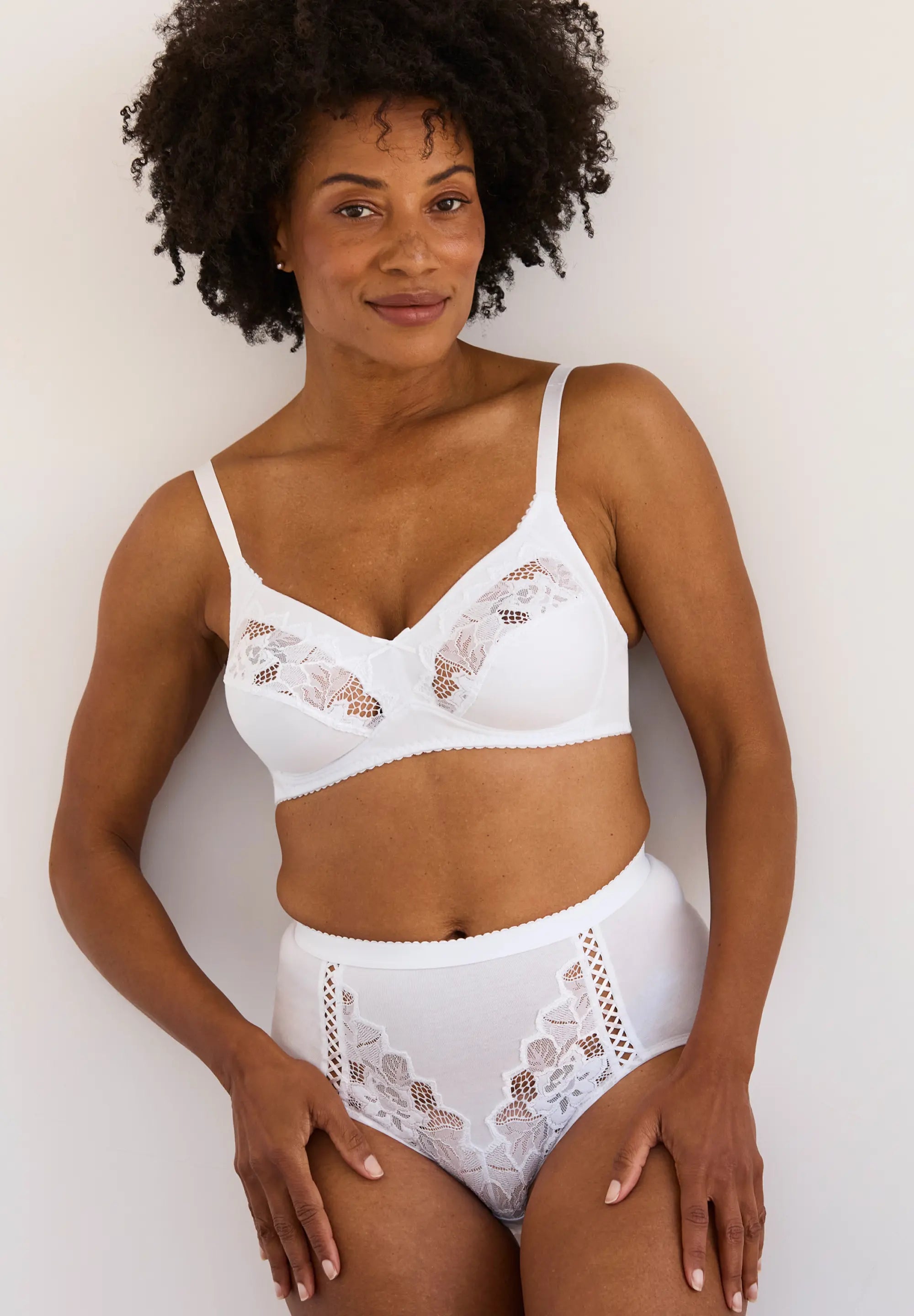 Corrigerende slip Coton d'Arum Wit