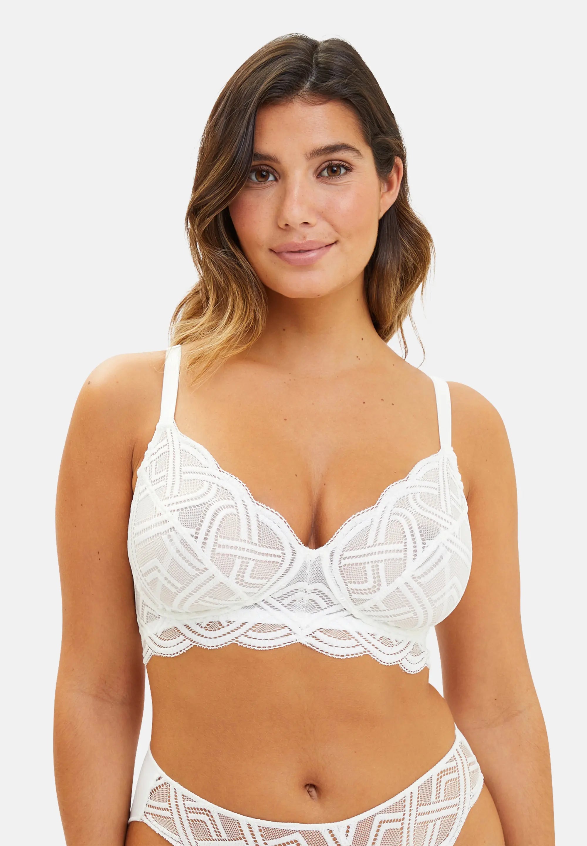 Soutien-gorge emboîtant sans armatures - blanc