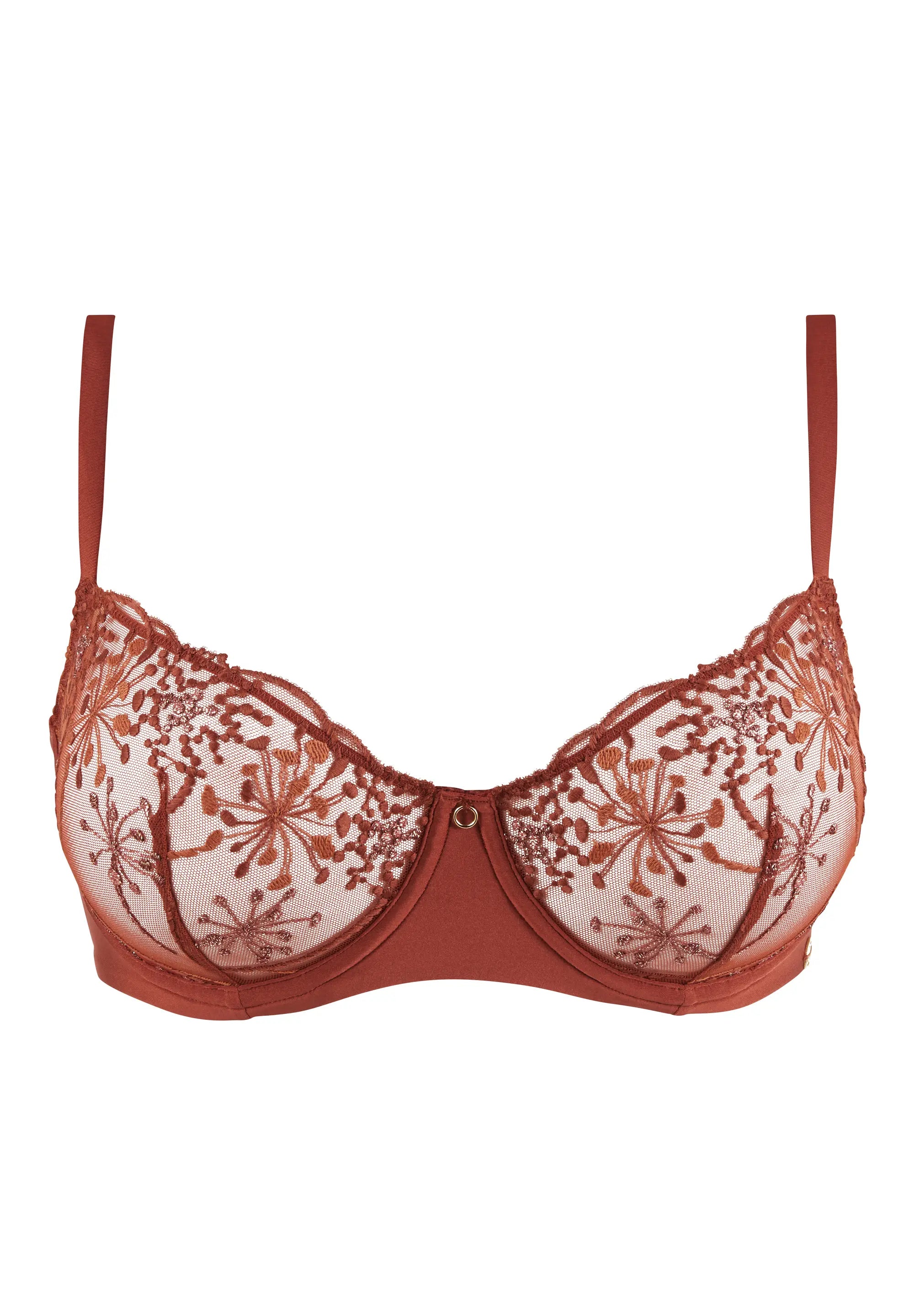 Balconette bra Georgia Multicolor Henna Background