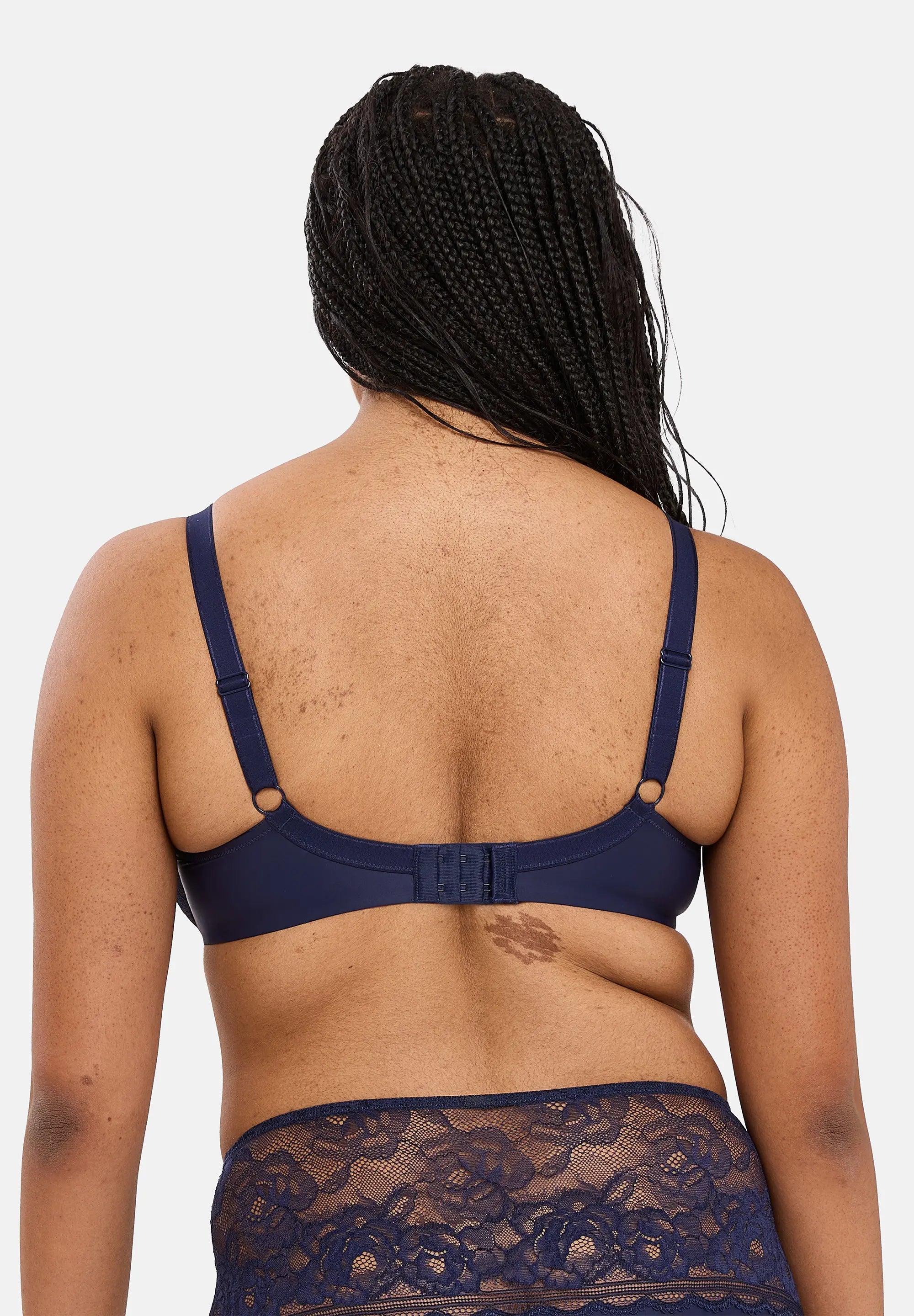 Demi cup bh Lily Marineblauw