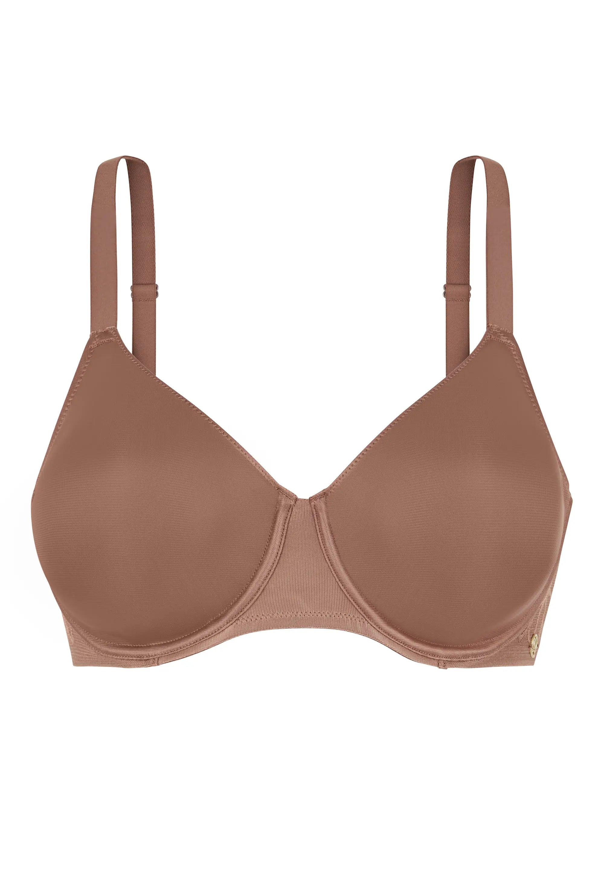 Soutien-gorge minimiseur Perfect Curves Marron Muscade