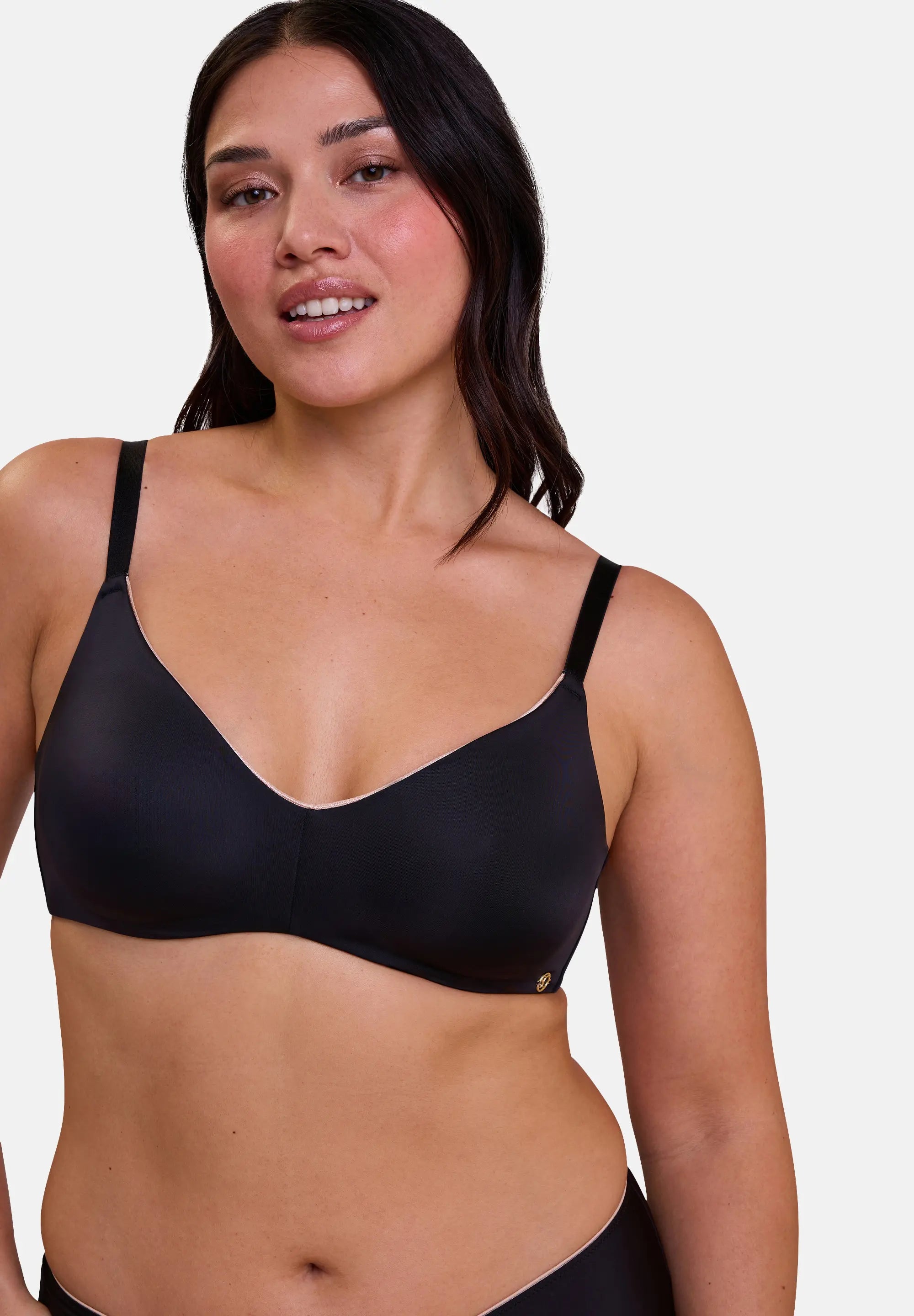 Soutien-gorge moulé sans armatures Unseen Noir Blush