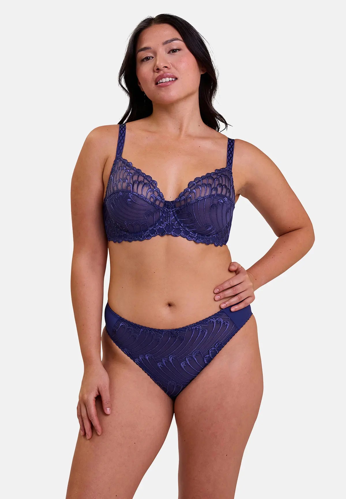 Soutien-gorge emboîtant Narcisse Bleu Baromètre