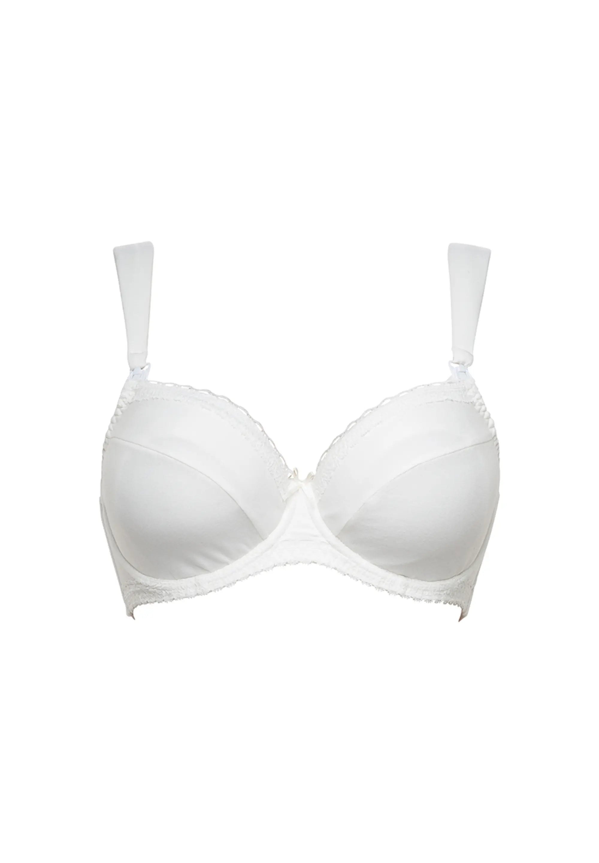 Zoom soutien-gorge d'allaitement ivoire