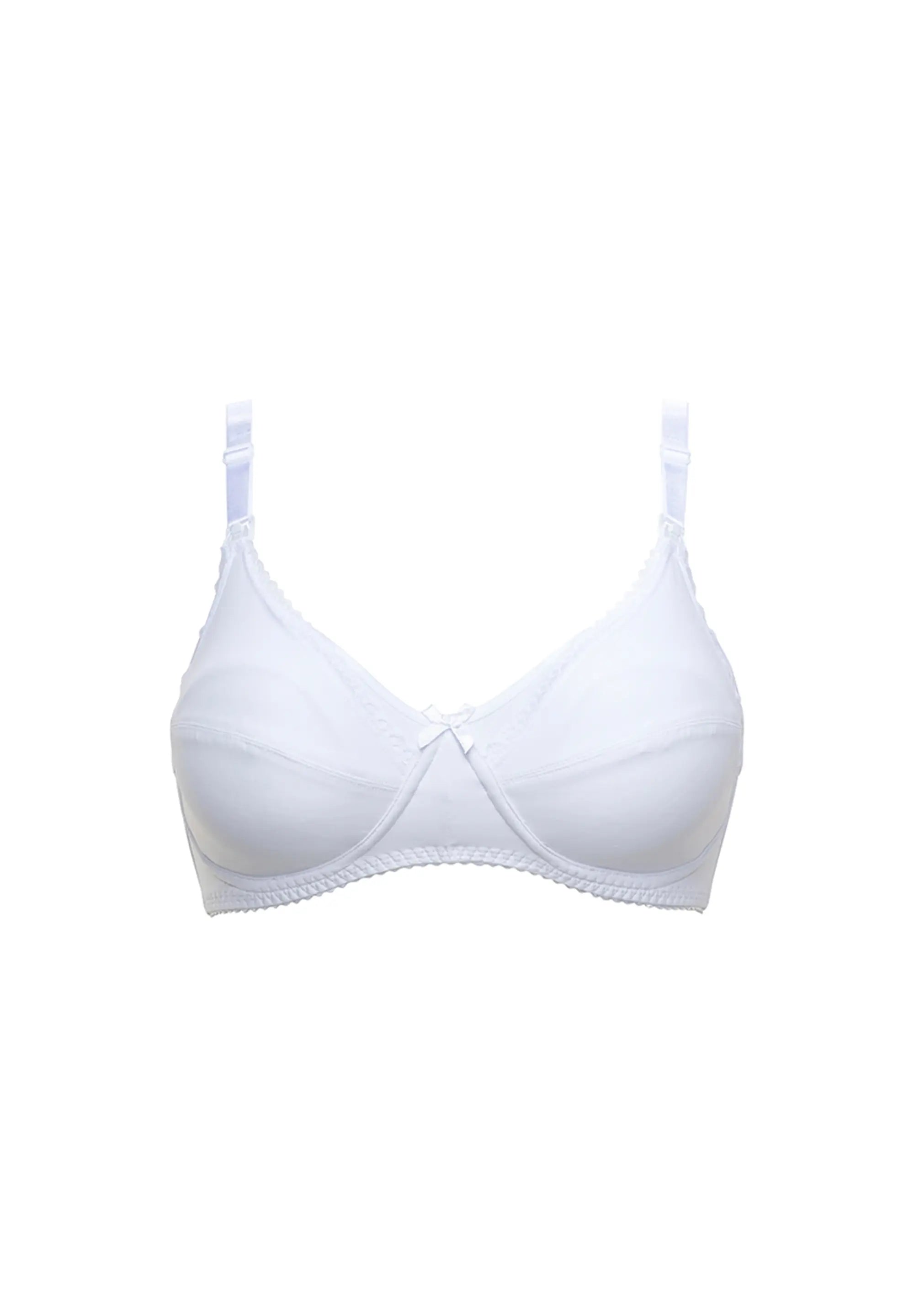 packshot soutien-gorge d'allaitement blanc