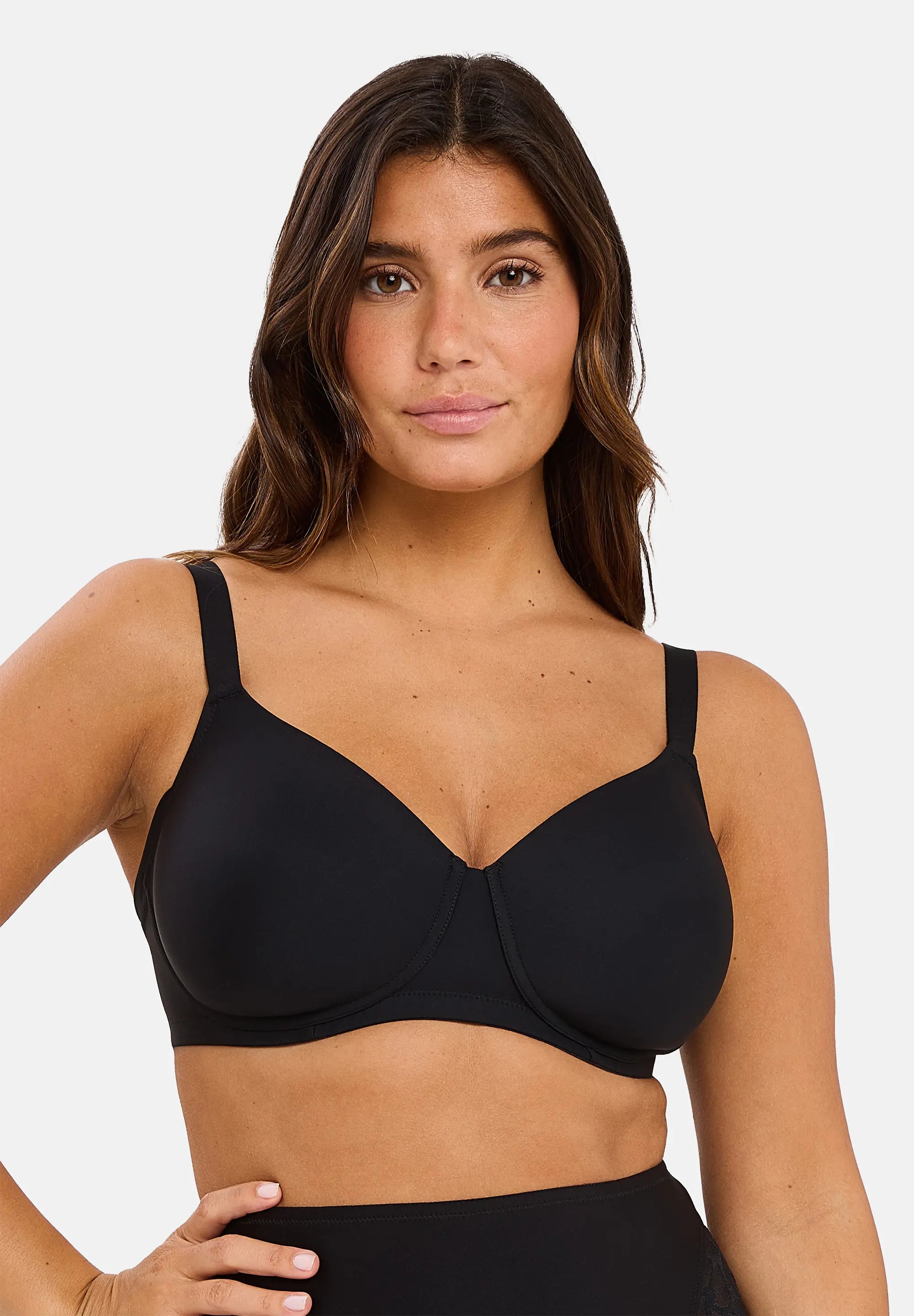 Soutien-gorge emboîtant coques sans armatures Perfect Curves Noir
