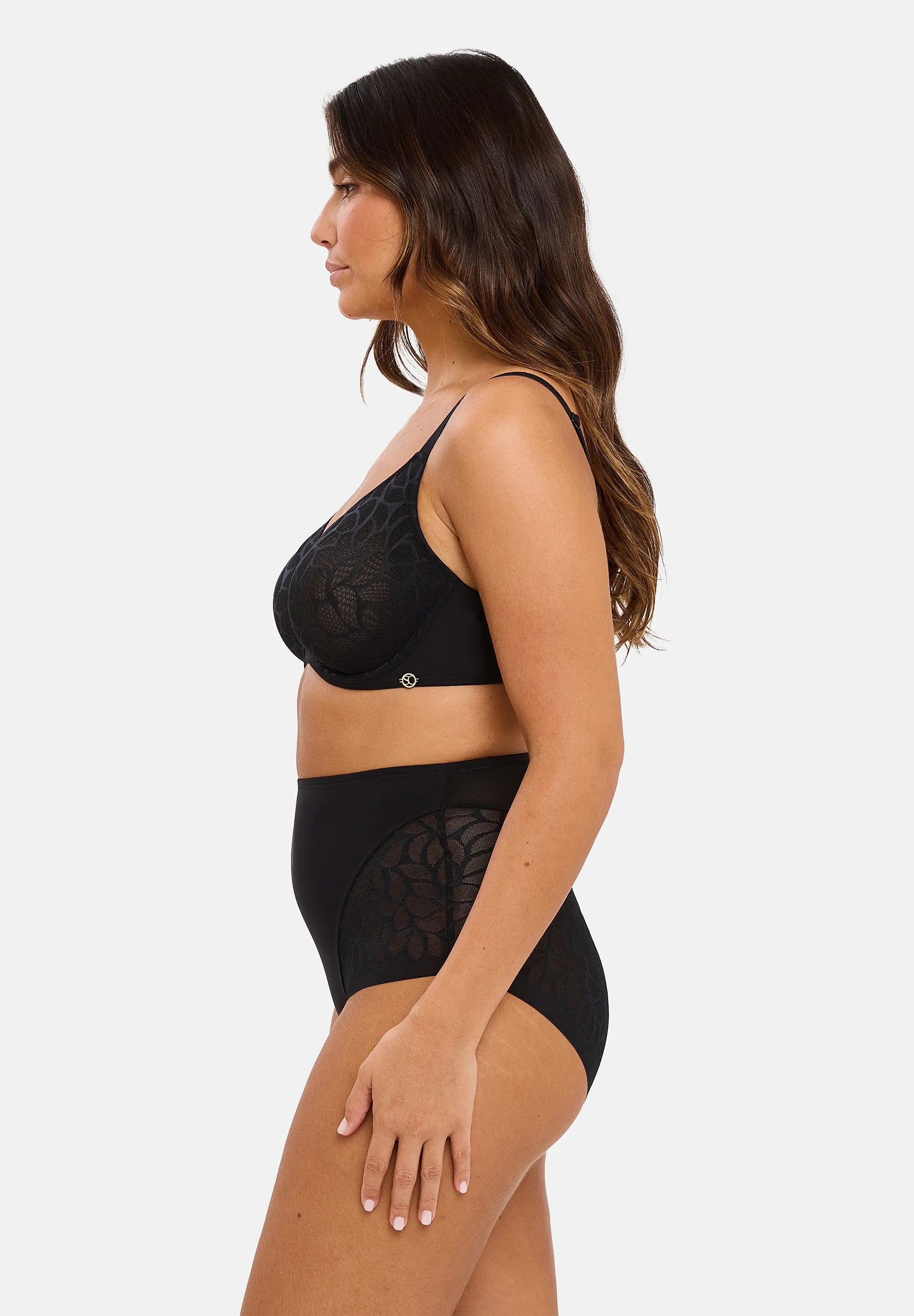 Shaping Volle cup bh Perfect Curves Zwart