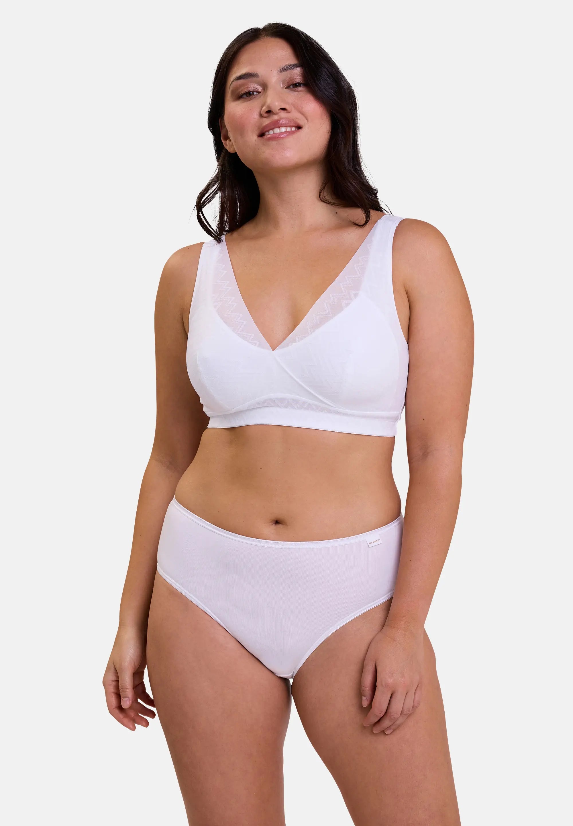 Soutien-gorge triangle Rêveuse Blanc