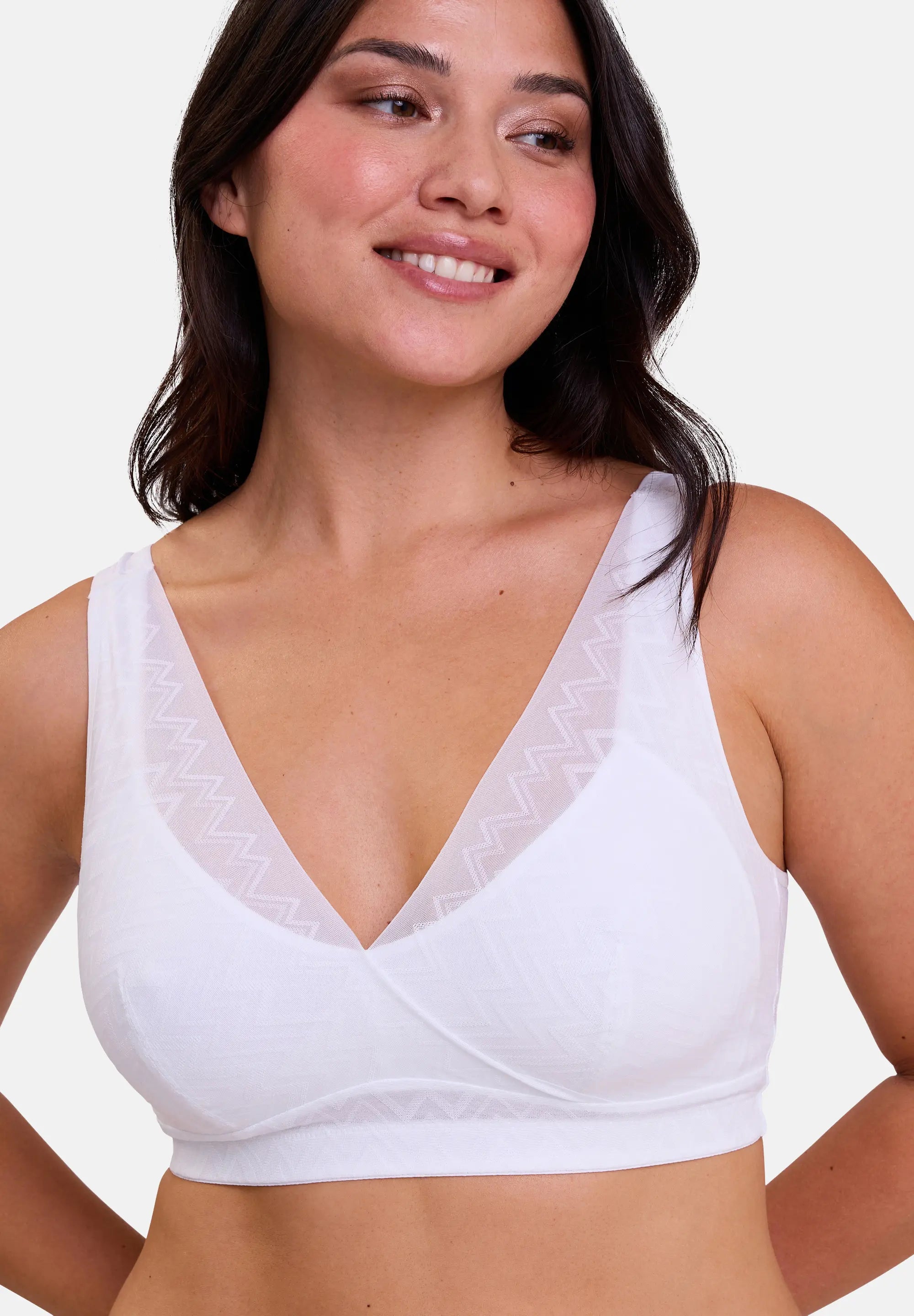 Soutien-gorge triangle Rêveuse Blanc