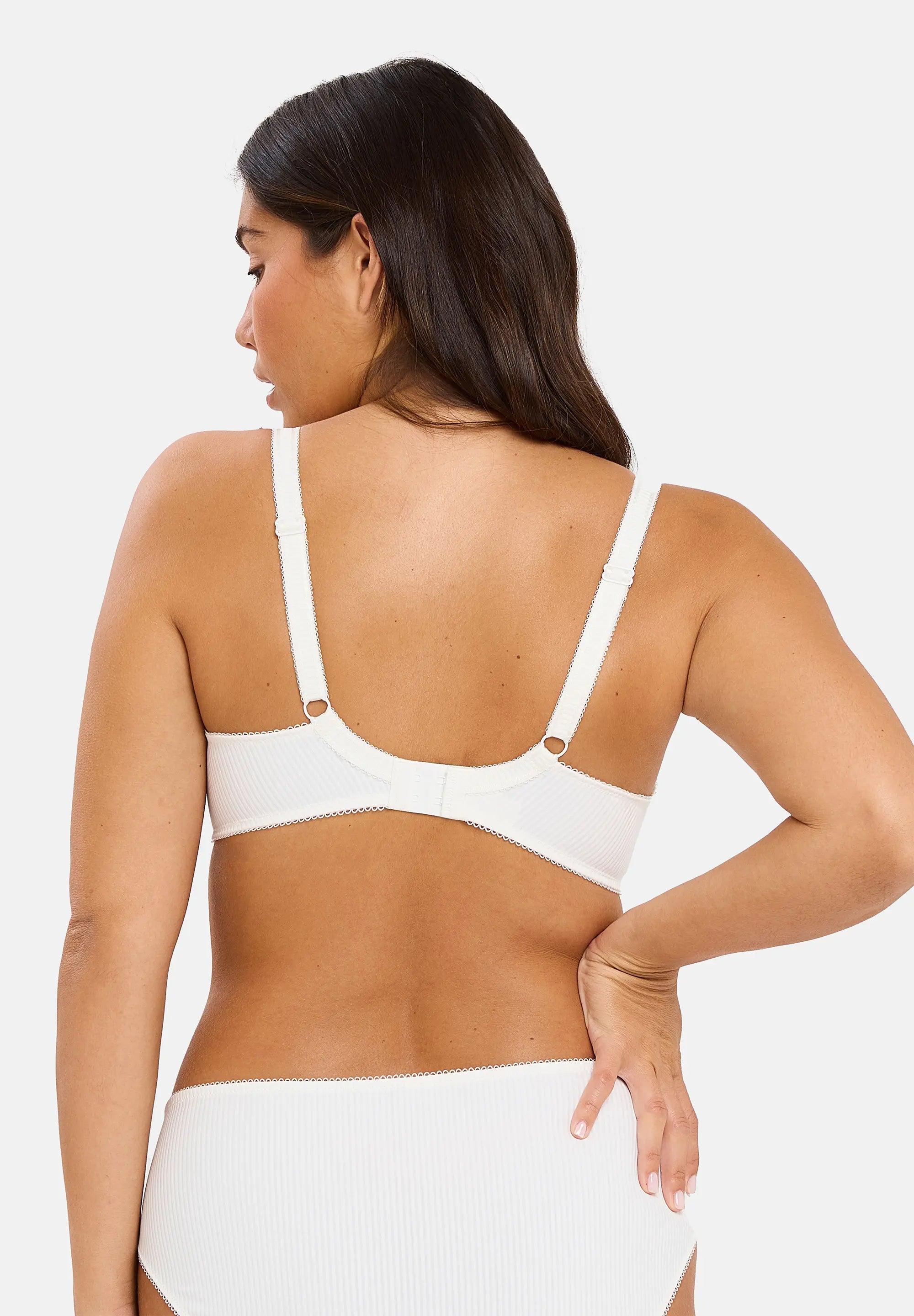 Bügel-BH Aquarell Blumen Hell