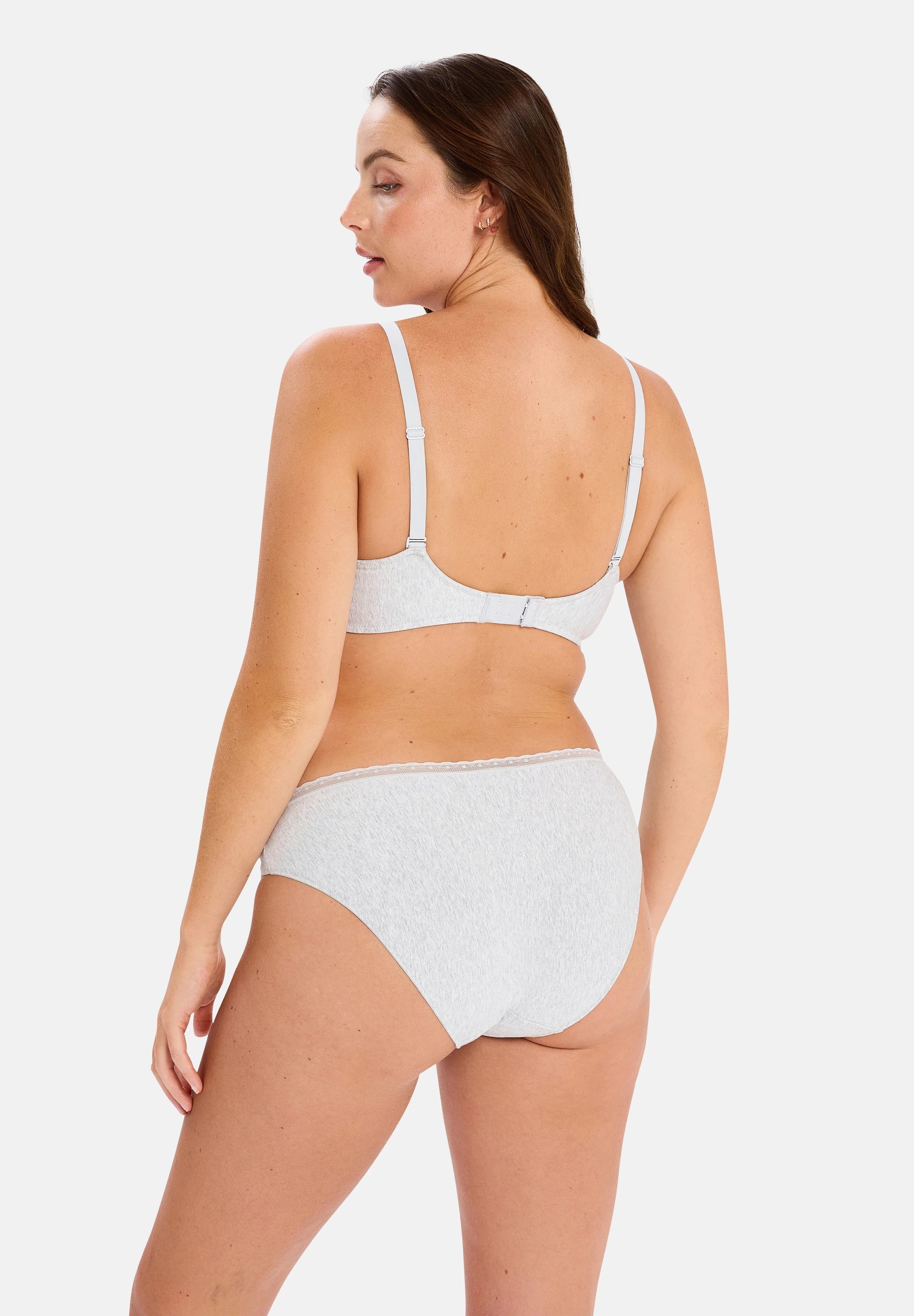 Slip Romie Gris Chiné Fumé