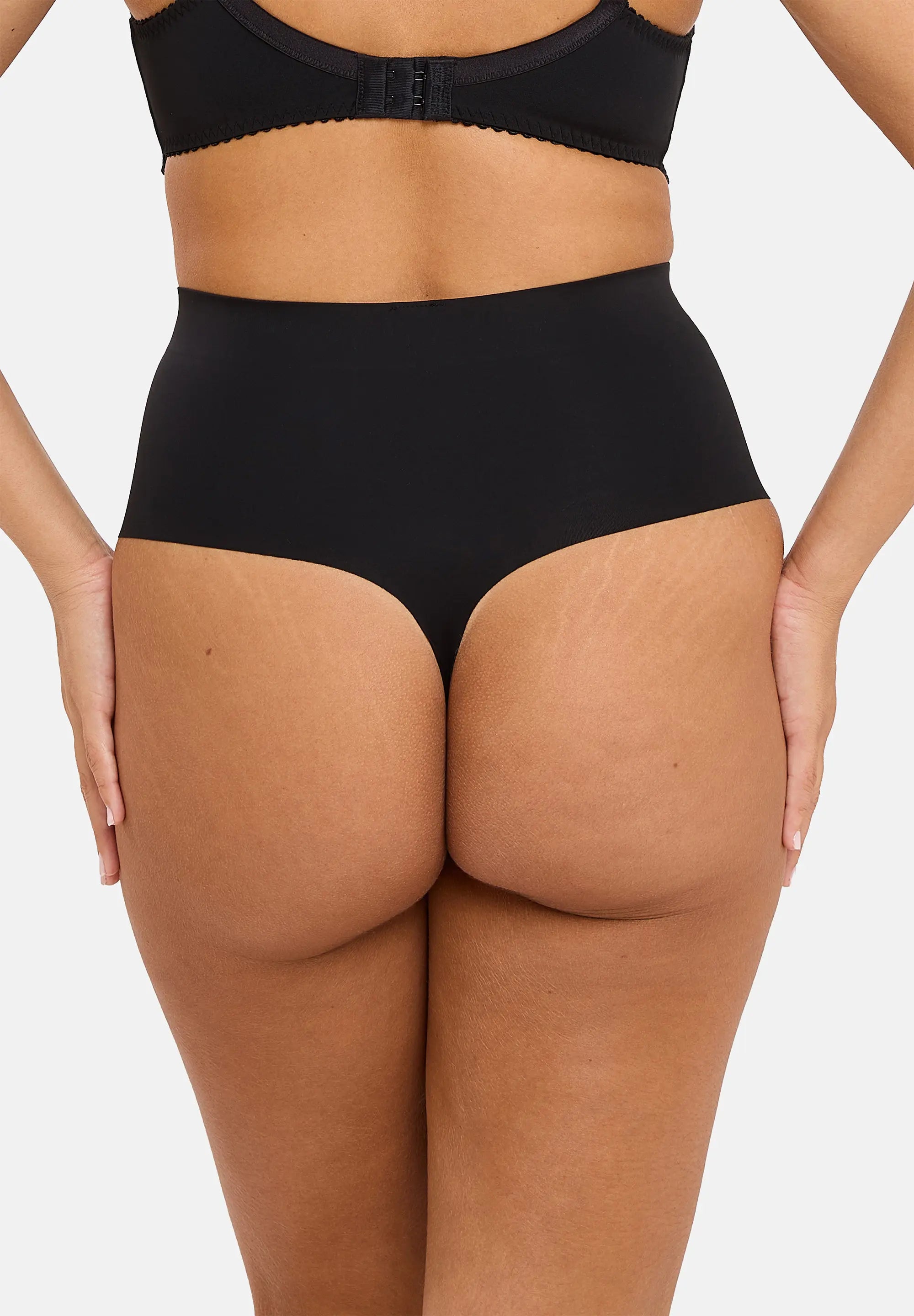 High-waisted shaping Perfect Touch Black