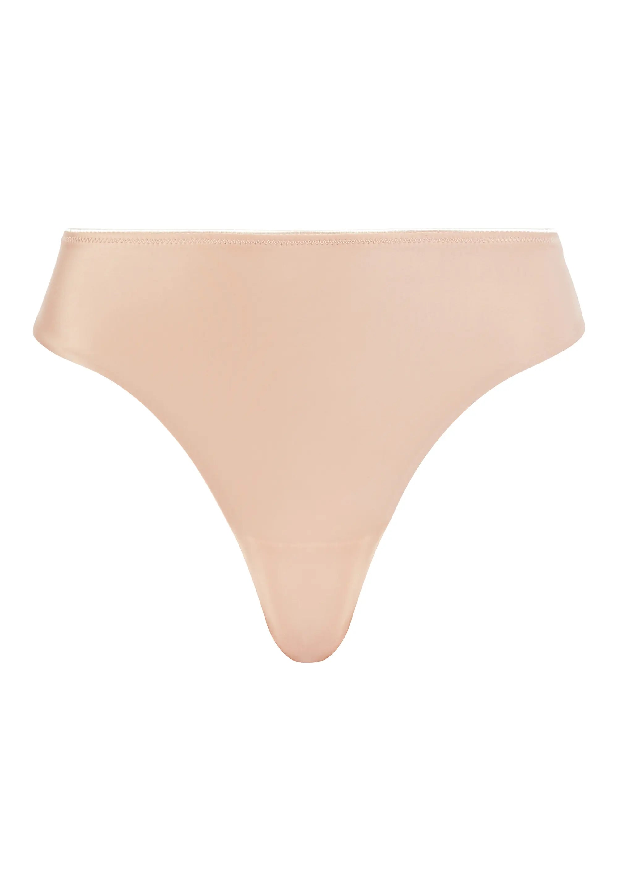 packshot tanga beige pour femme