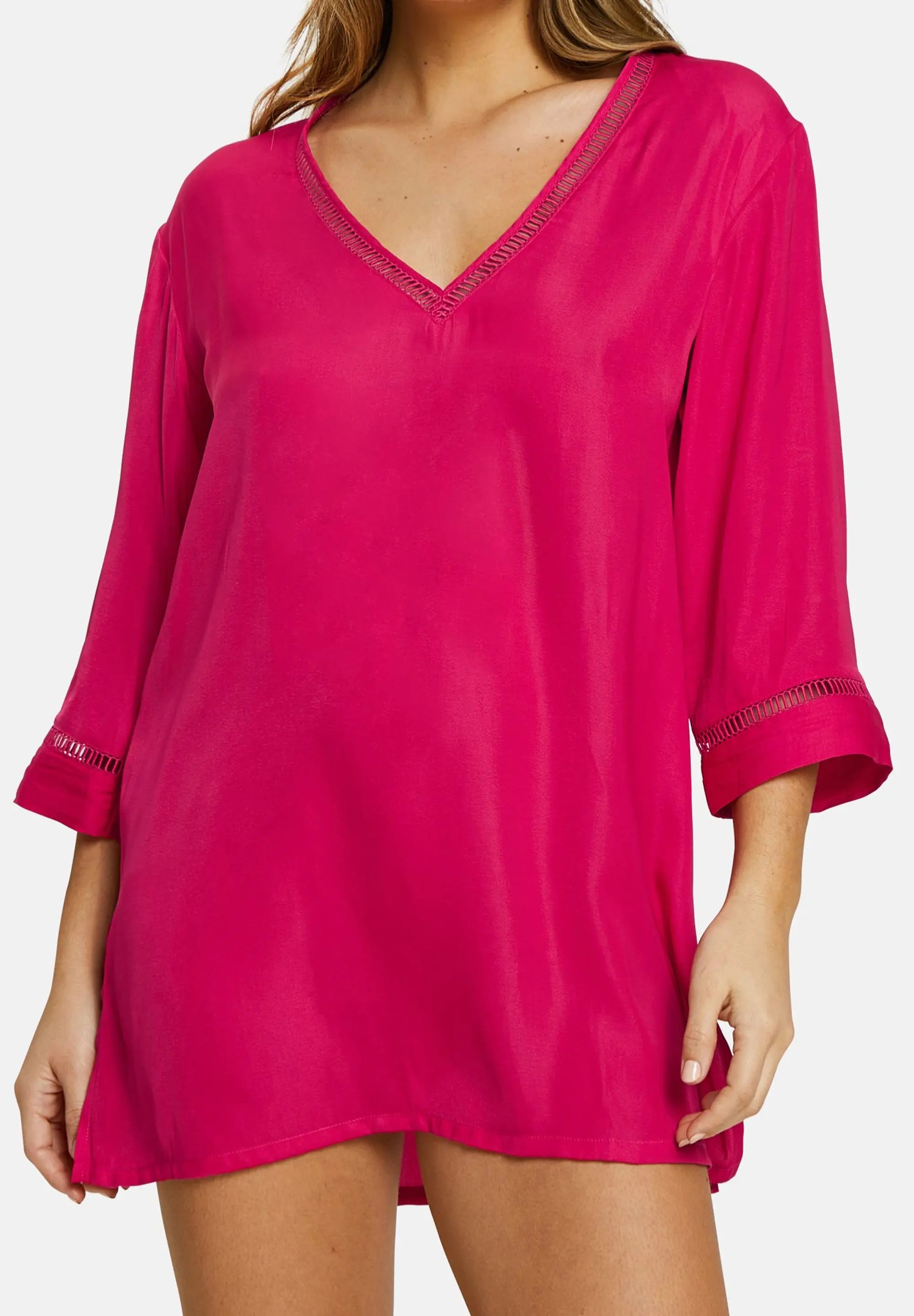 Tunique de plage Sunrise Beach Rose Virtuel