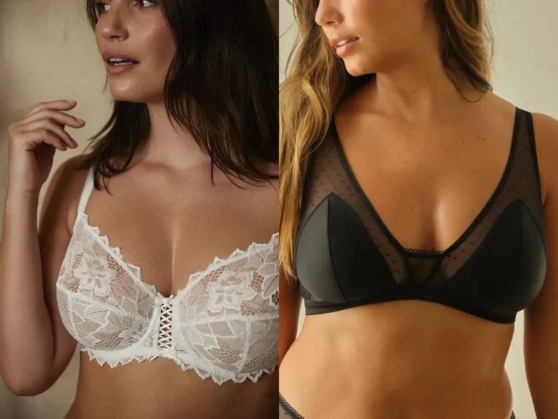 Soutien-gorge avec armature et sans armature